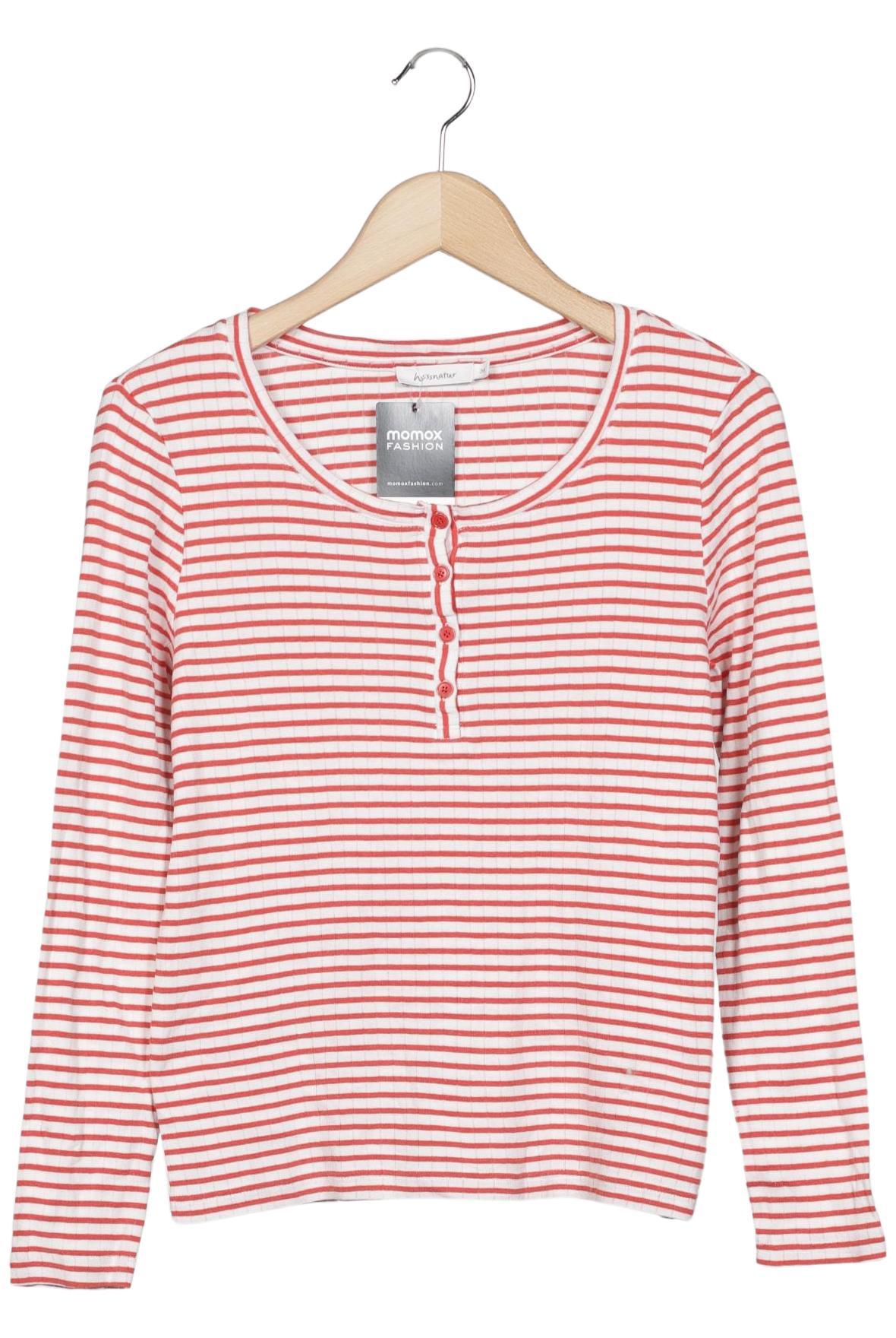 

hessnatur Damen Langarmshirt, mehrfarbig, Gr. 36