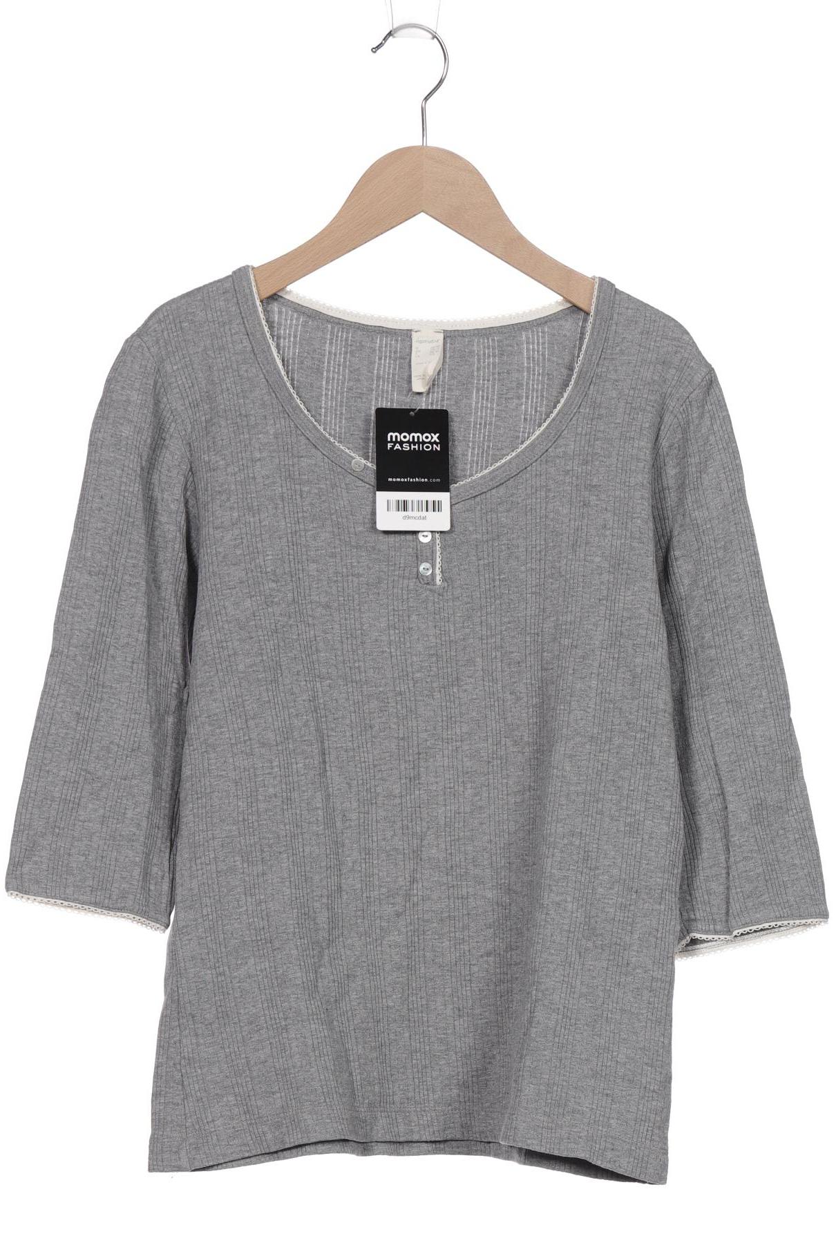 

hessnatur Damen Langarmshirt, grau, Gr. 36