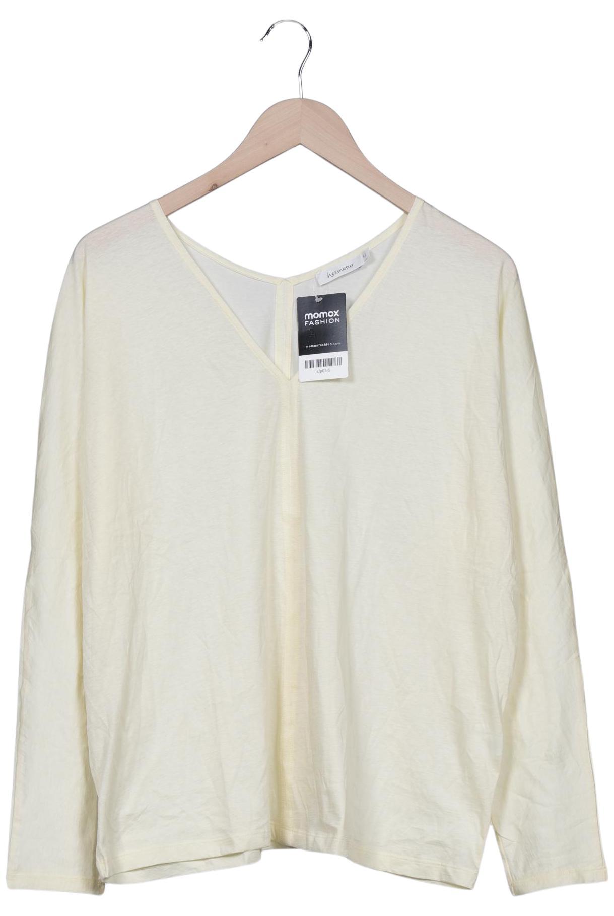 

hessnatur Damen Langarmshirt, gelb, Gr. 42