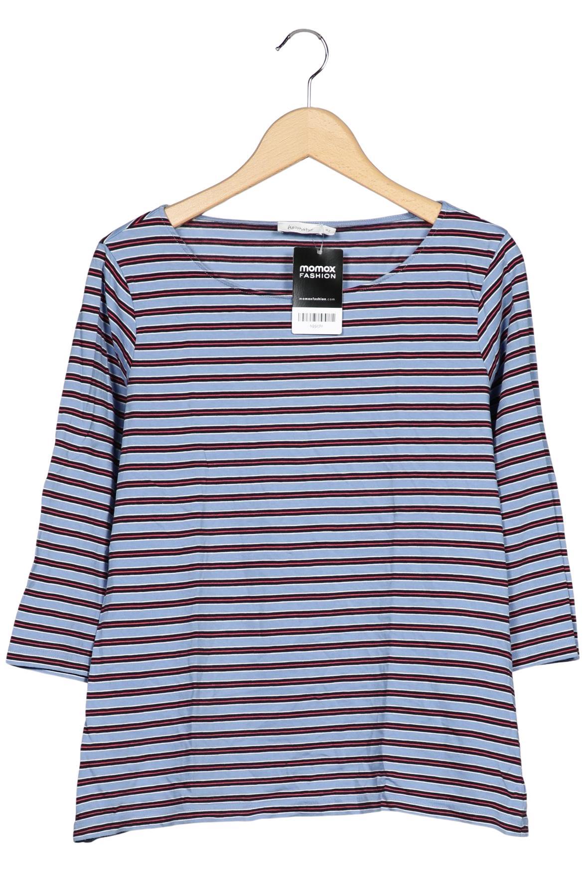 

hessnatur Damen Langarmshirt, mehrfarbig, Gr. 42