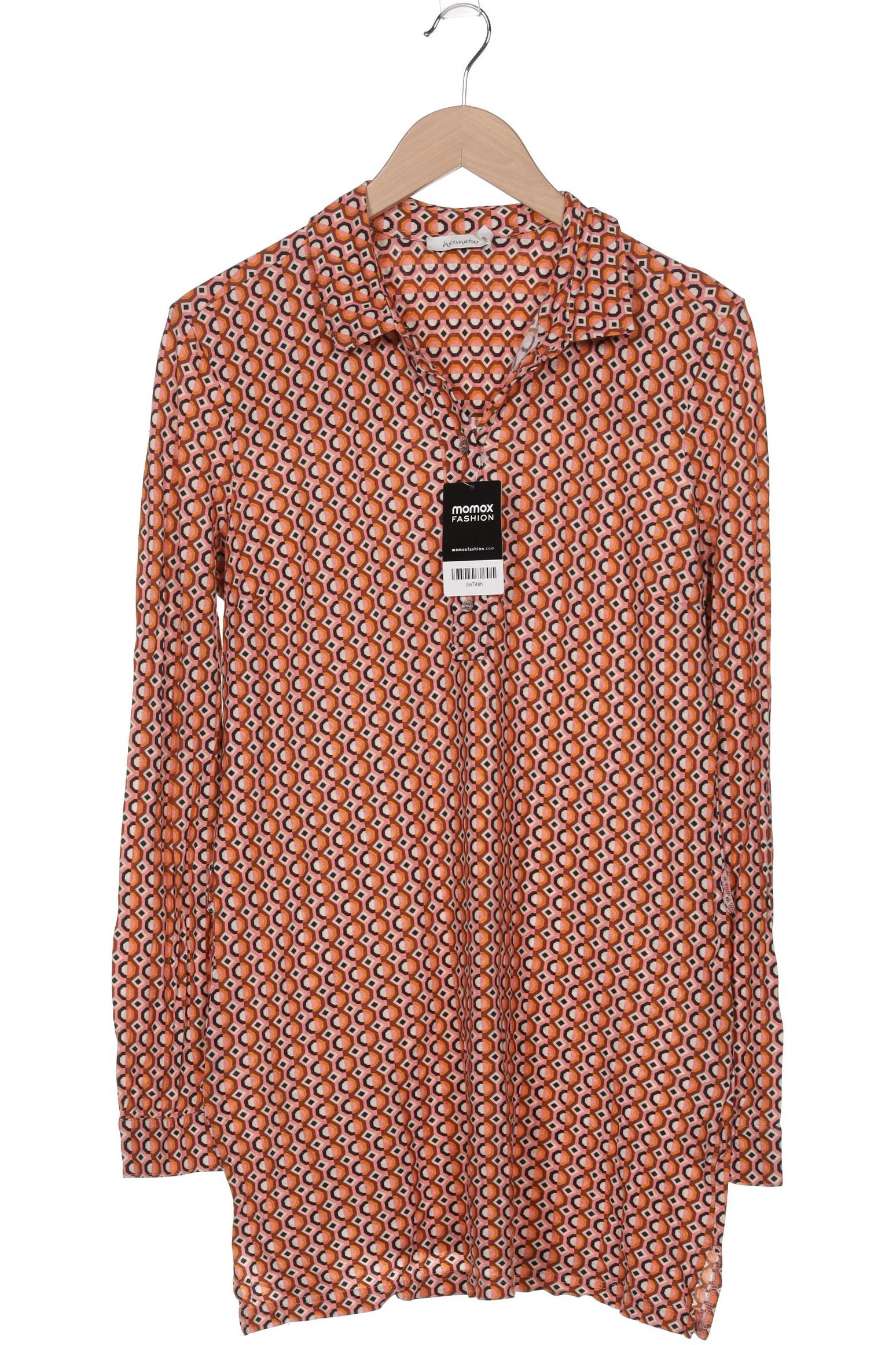 

hessnatur Damen Langarmshirt, orange, Gr. 40