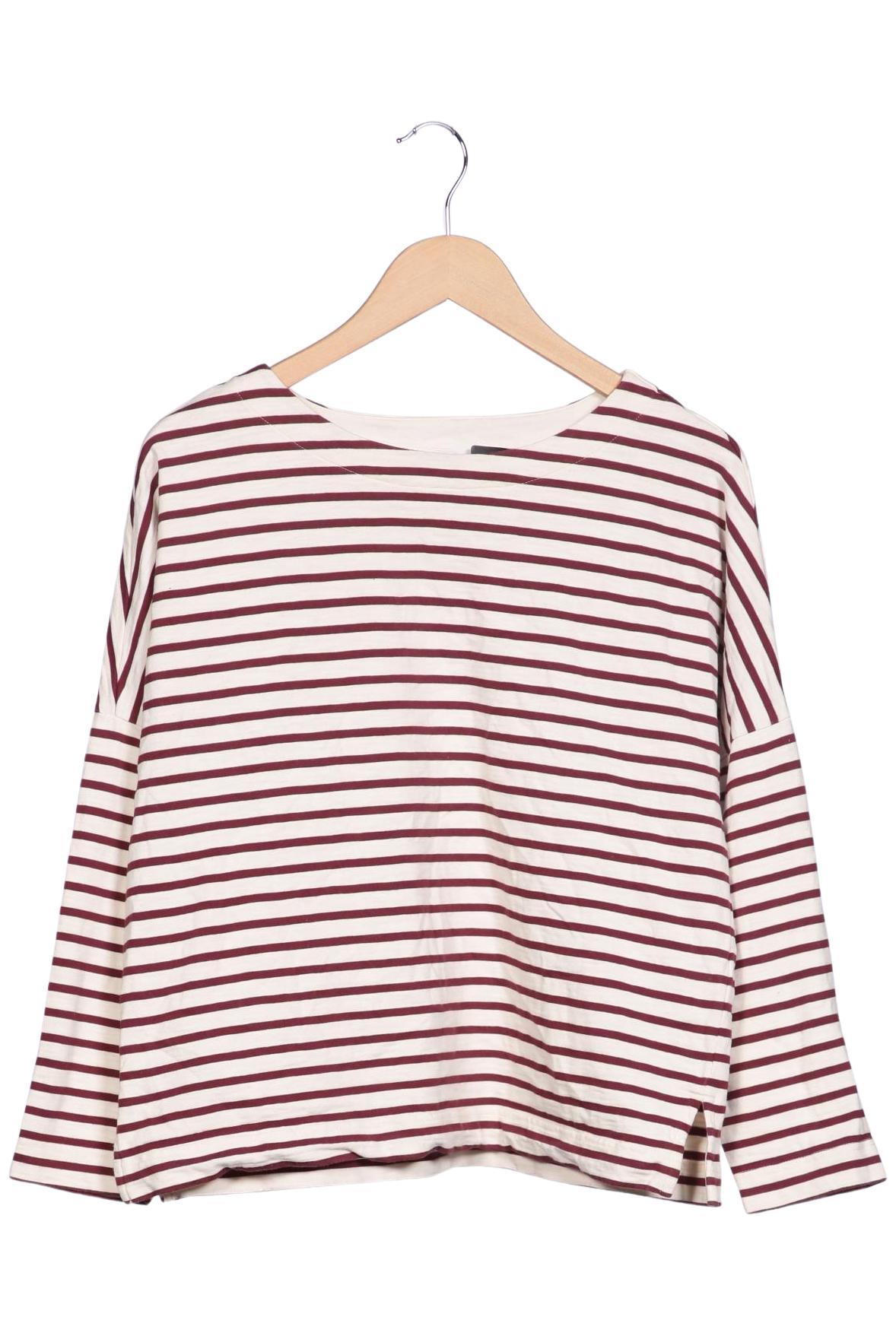 

hessnatur Damen Langarmshirt, mehrfarbig, Gr. 40