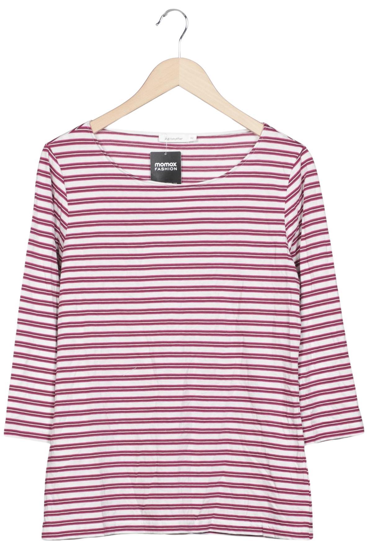 

hessnatur Damen Langarmshirt, mehrfarbig, Gr. 42