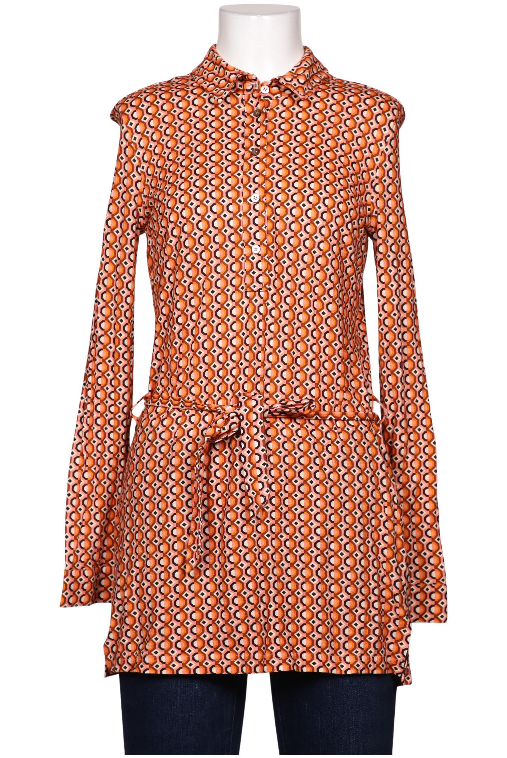 

hessnatur Damen Langarmshirt, orange, Gr. 34