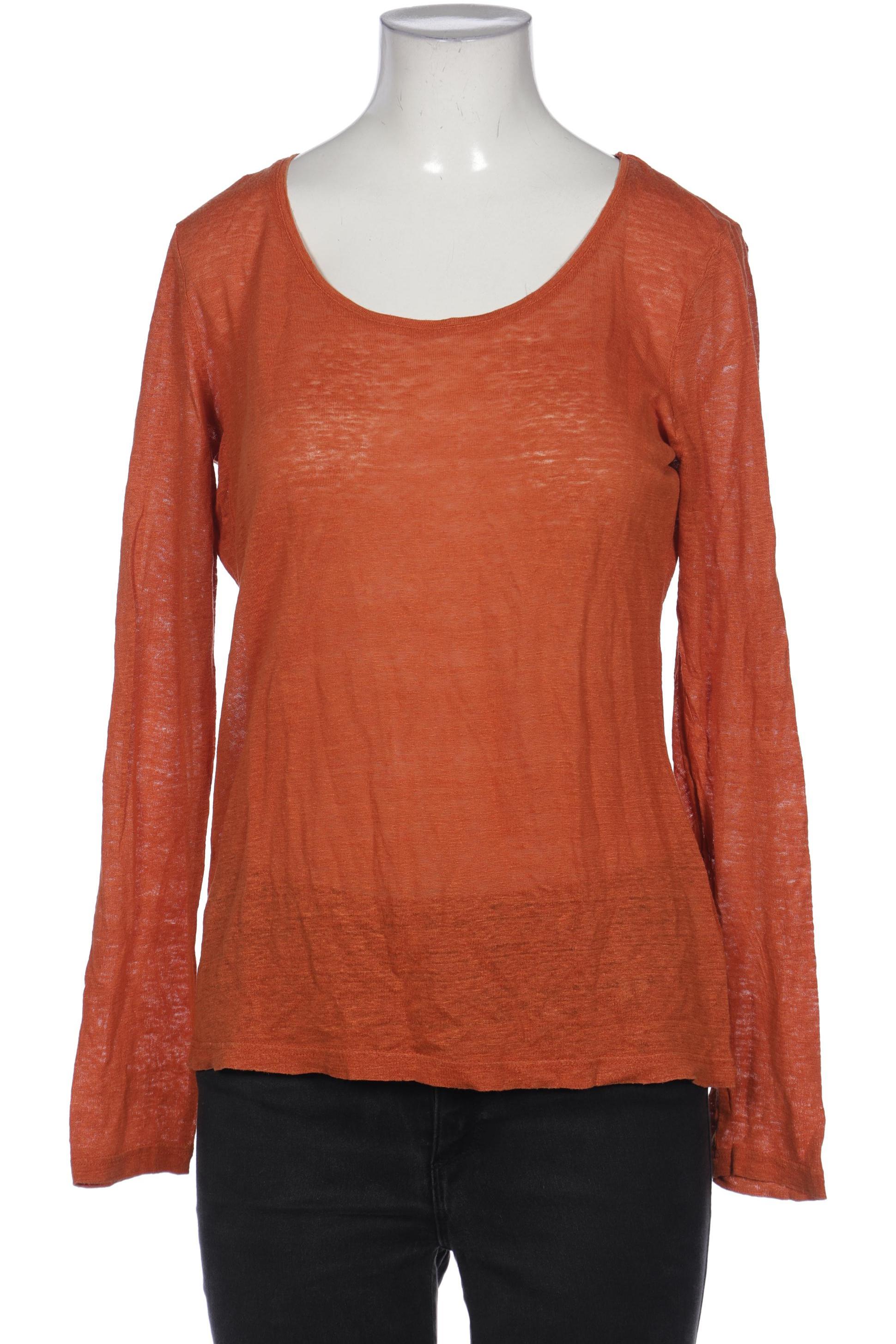 

hessnatur Damen Langarmshirt, orange, Gr. 38