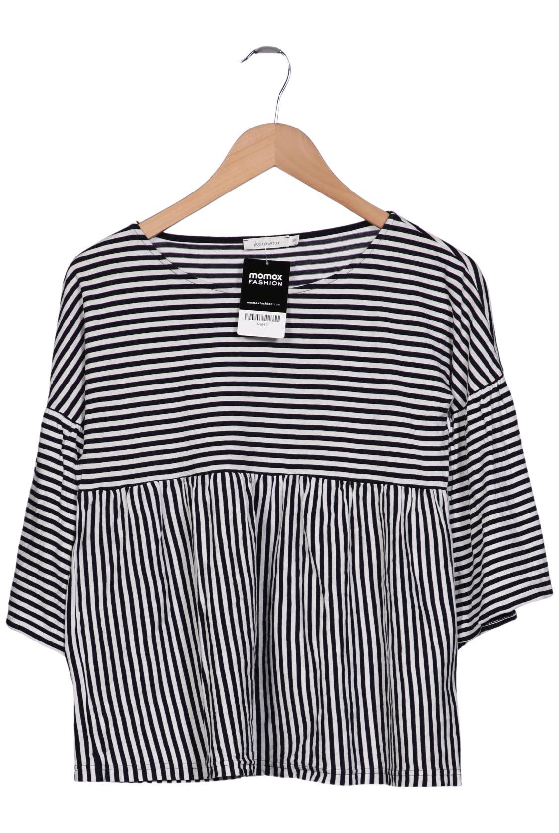 

hessnatur Damen Langarmshirt, weiß, Gr. 38