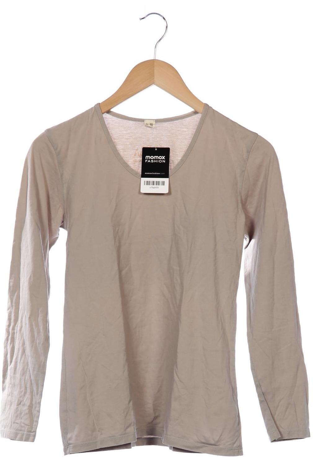 

hessnatur Damen Langarmshirt, grau, Gr. 36