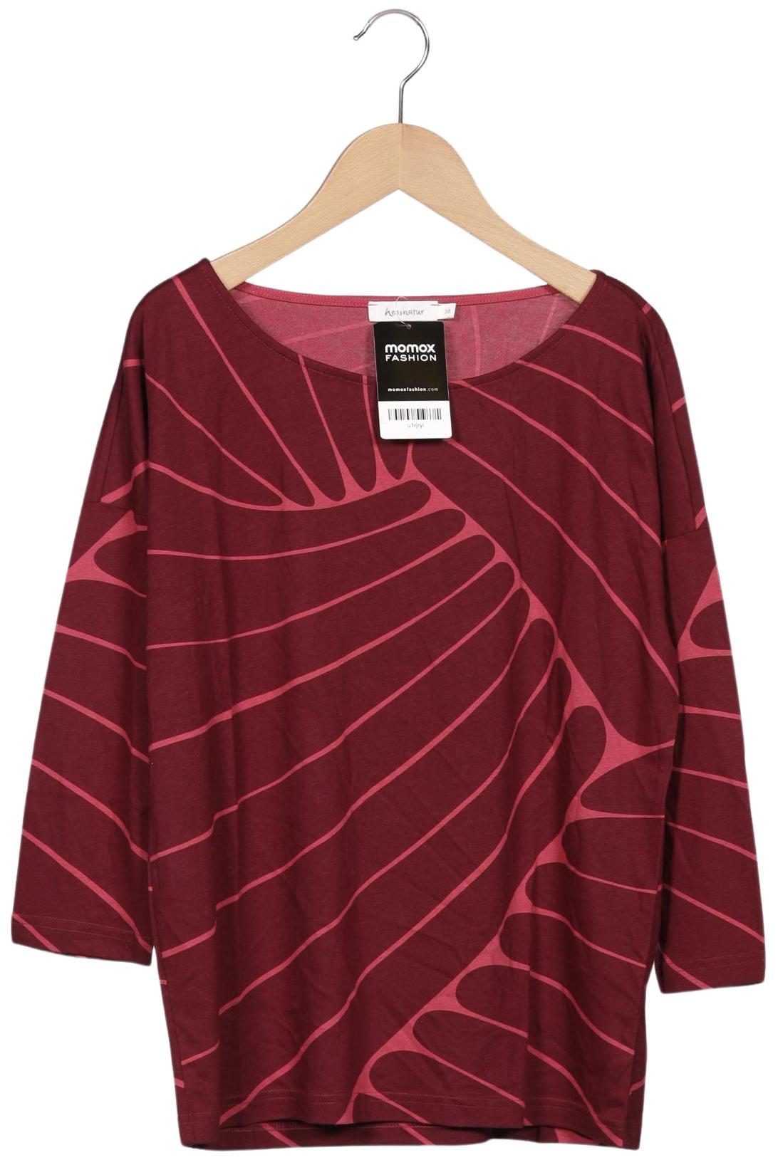 

hessnatur Damen Langarmshirt, bordeaux, Gr. 38