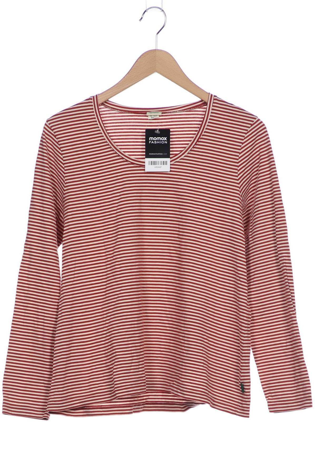 

hessnatur Damen Langarmshirt, bordeaux, Gr. 44
