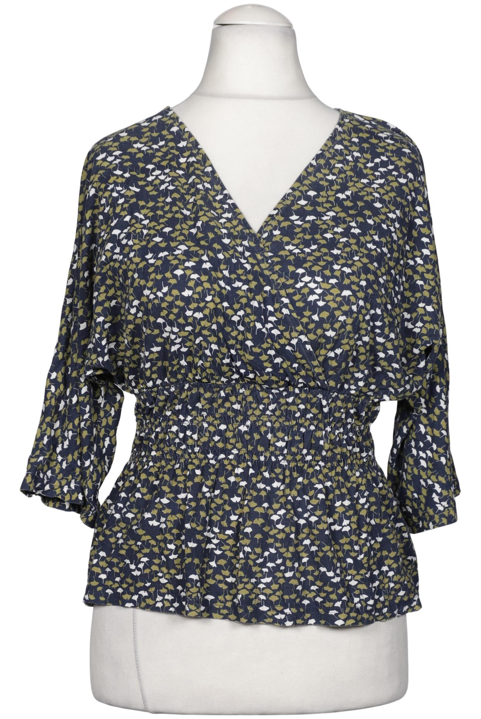 

hessnatur Damen Langarmshirt, marineblau, Gr. 36