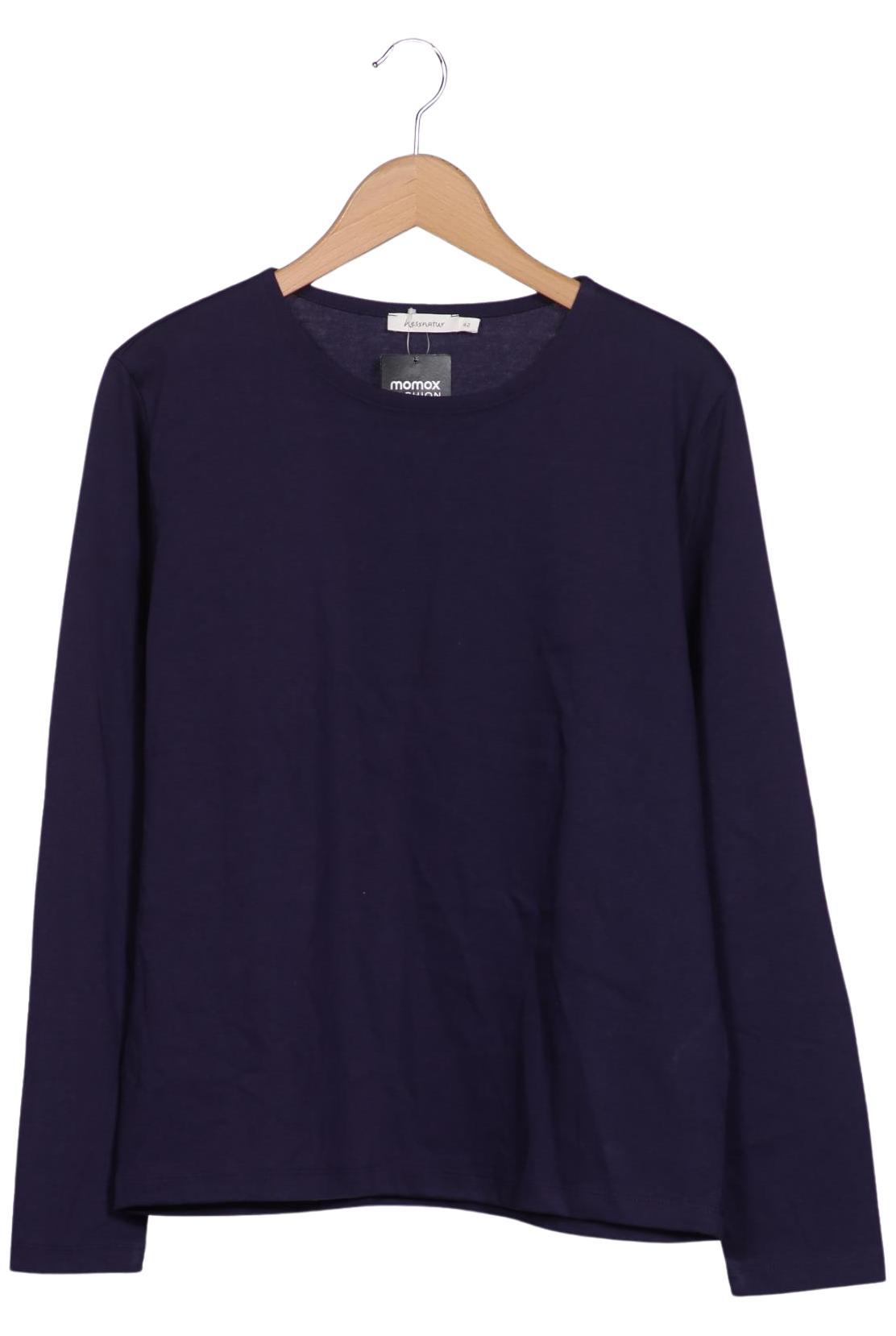 

hessnatur Damen Langarmshirt, marineblau, Gr. 42