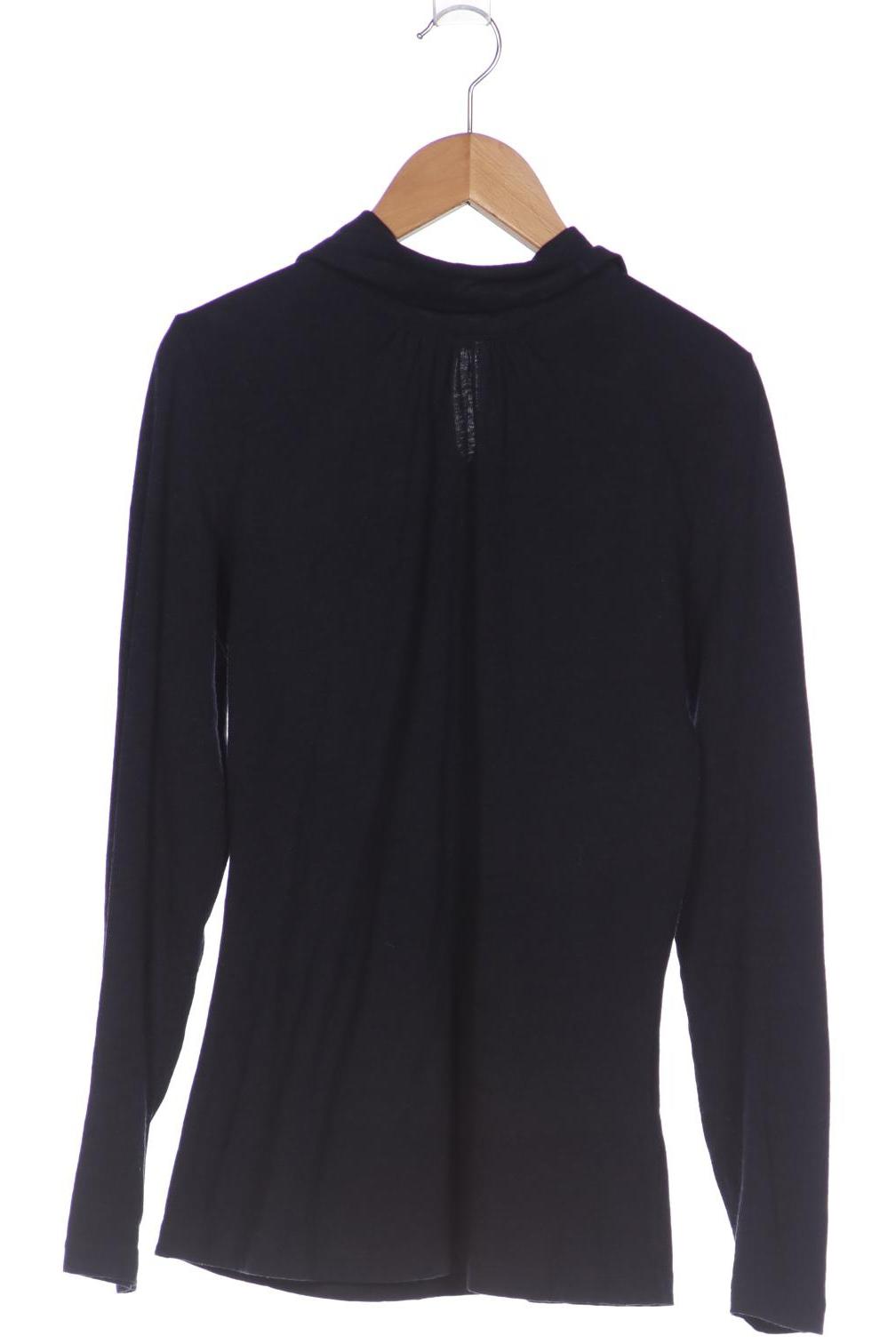 

hessnatur Damen Langarmshirt, marineblau, Gr. 36