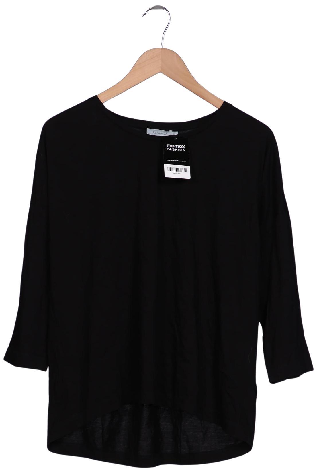 

hessnatur Damen Langarmshirt, schwarz, Gr. 38