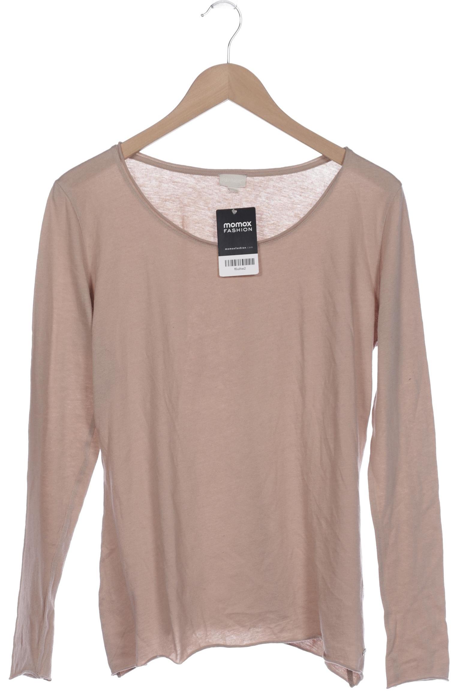 

hessnatur Damen Langarmshirt, beige, Gr. 42