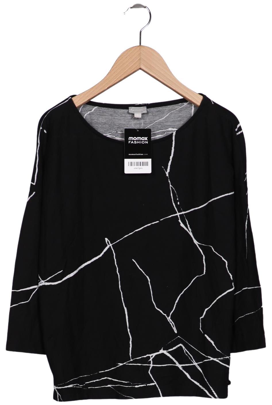 

hessnatur Damen Langarmshirt, schwarz, Gr. 36
