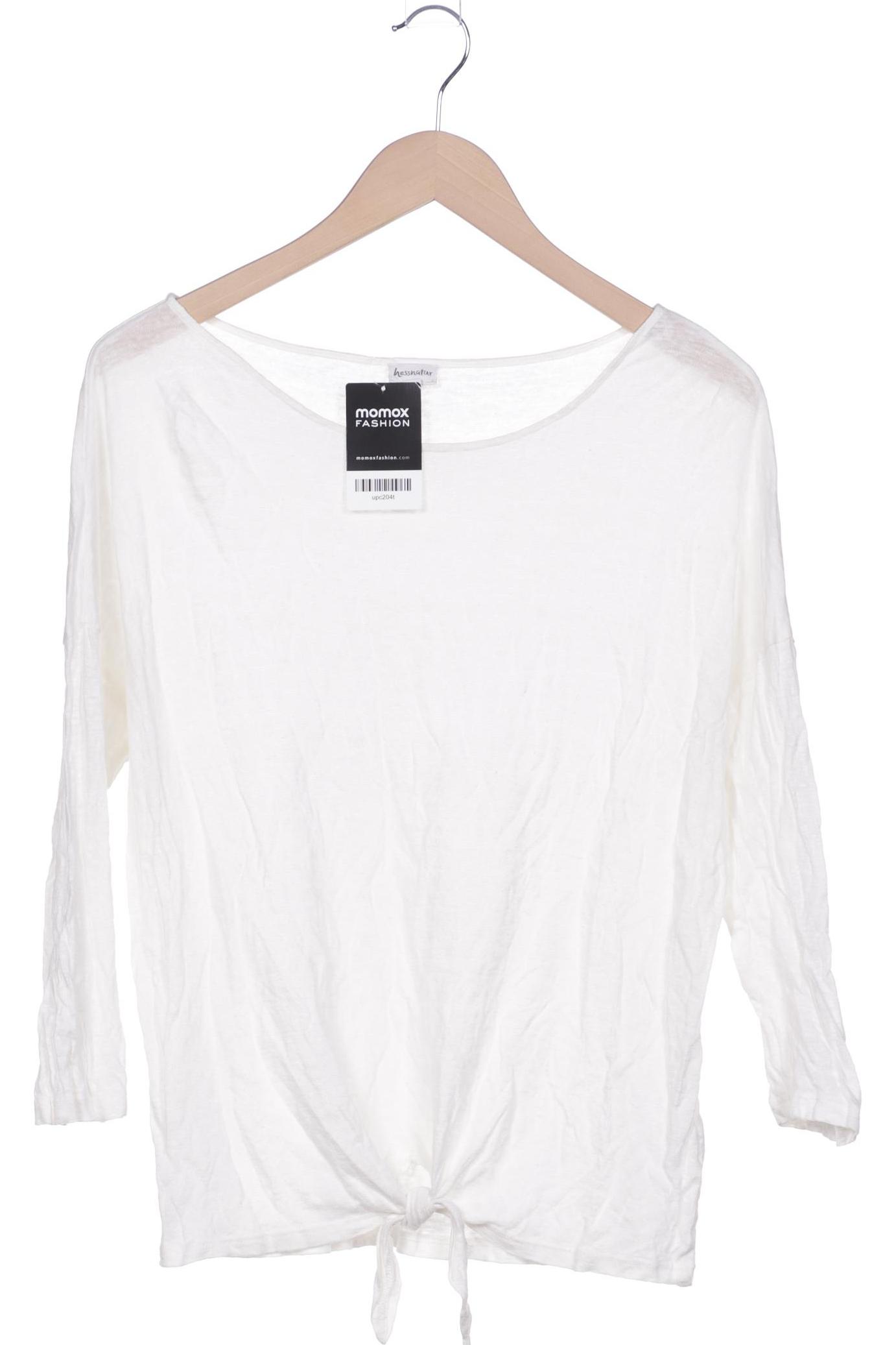 

hessnatur Damen Langarmshirt, weiß