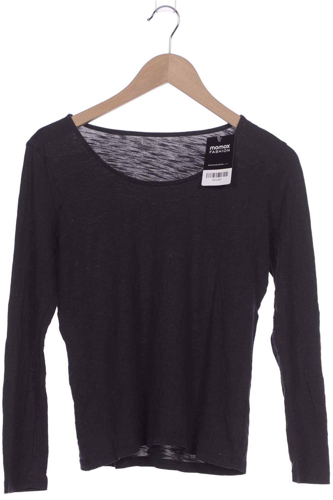 

hessnatur Damen Langarmshirt, marineblau, Gr. 38