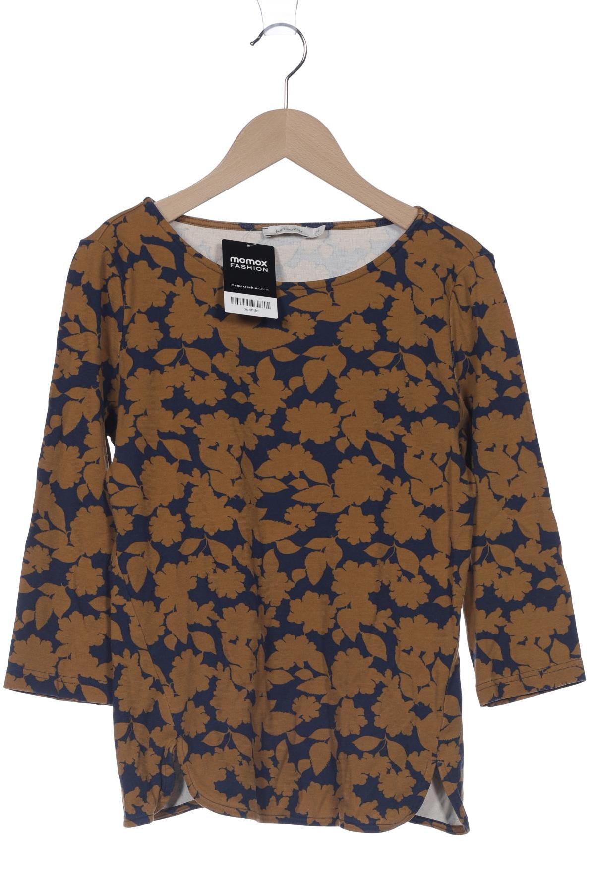 

hessnatur Damen Langarmshirt, braun, Gr. 34
