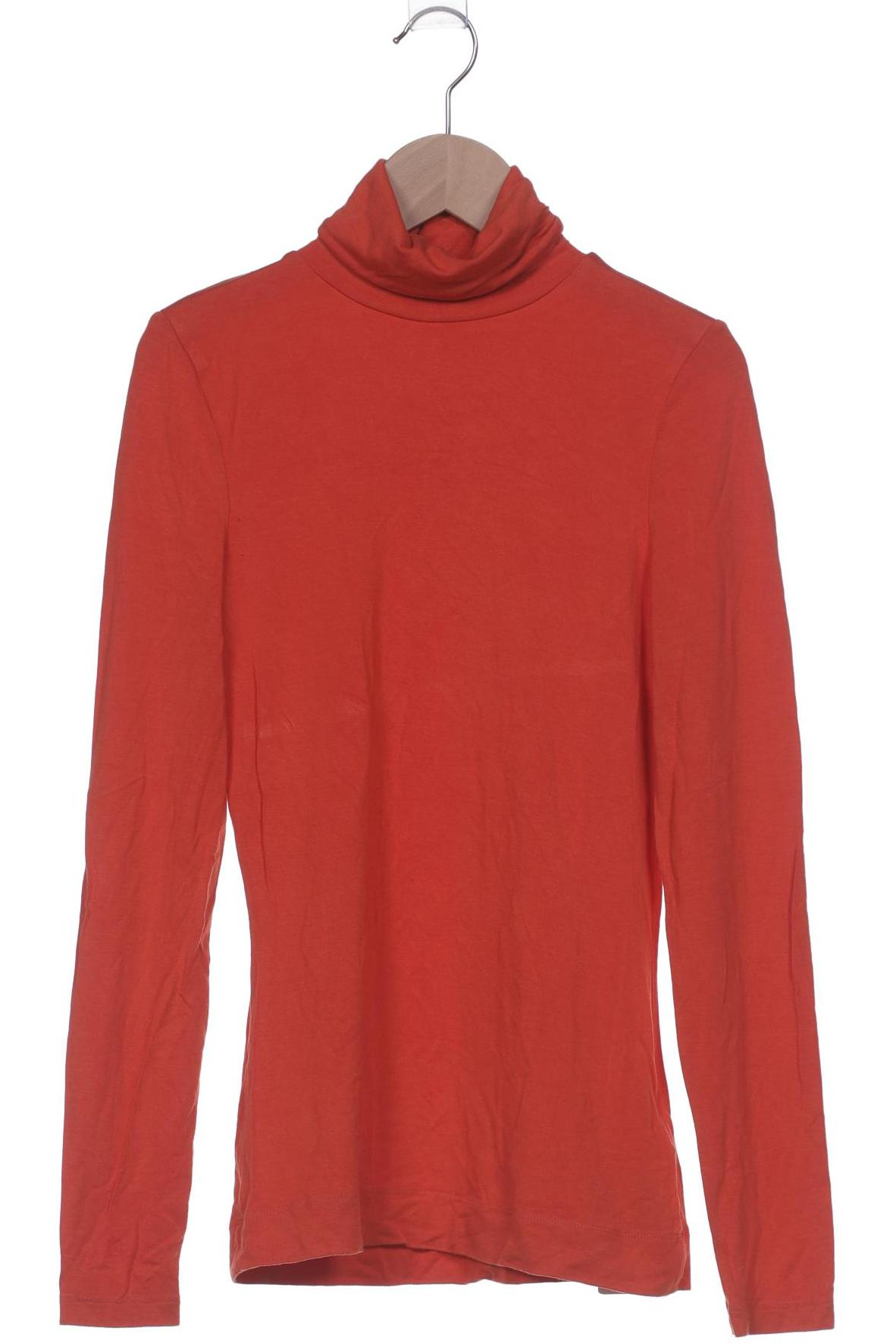 

hessnatur Damen Langarmshirt, orange, Gr. 36