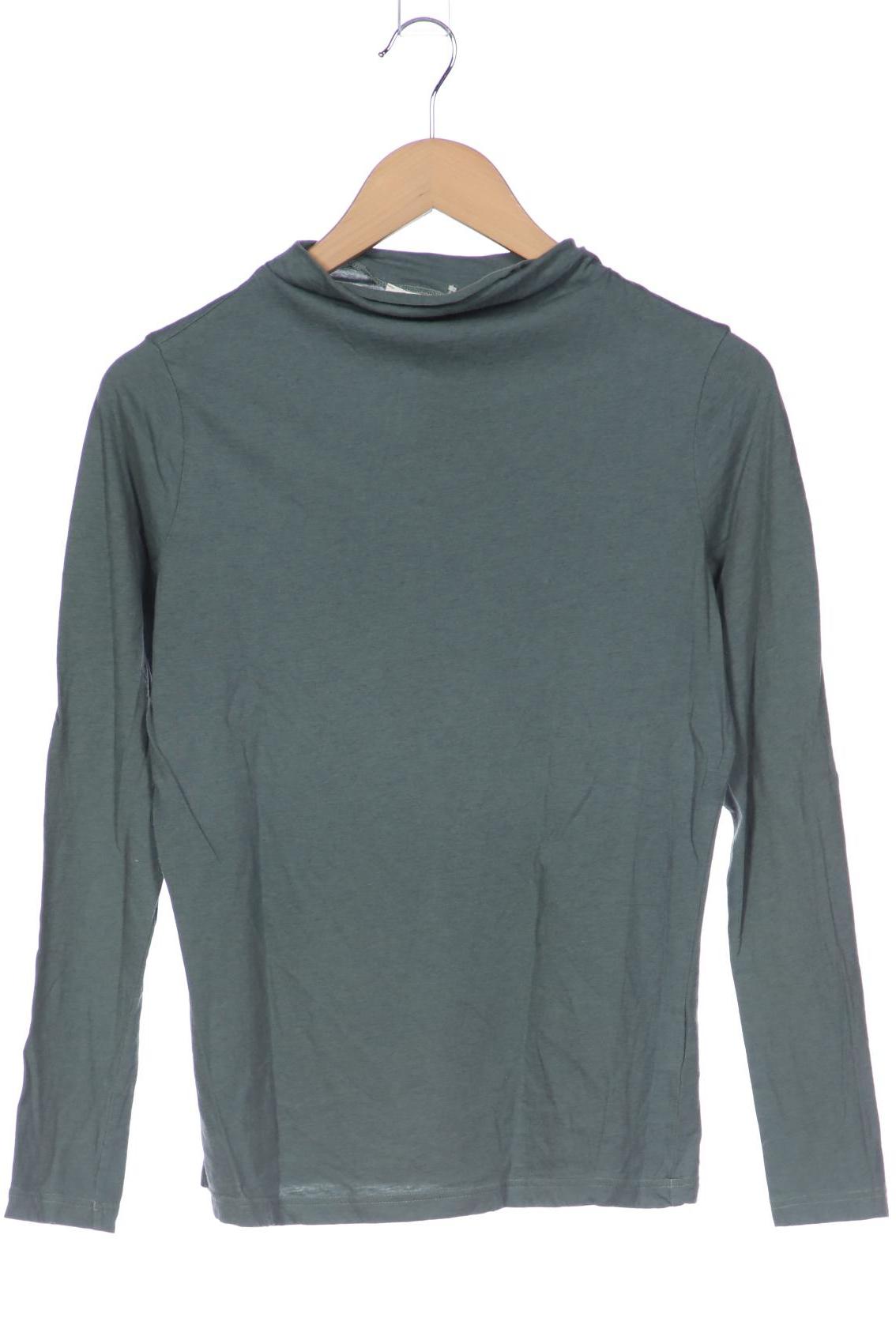 

hessnatur Damen Langarmshirt, türkis, Gr. 34