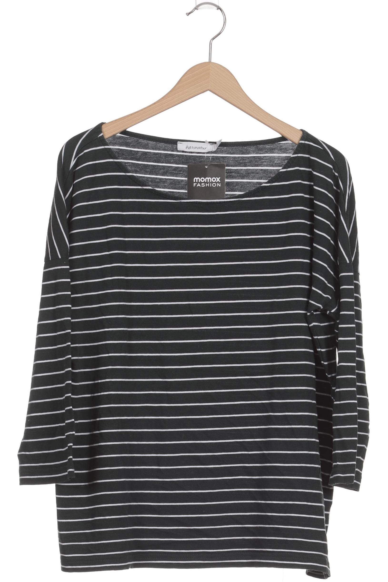 

hessnatur Damen Langarmshirt, grün, Gr. 38
