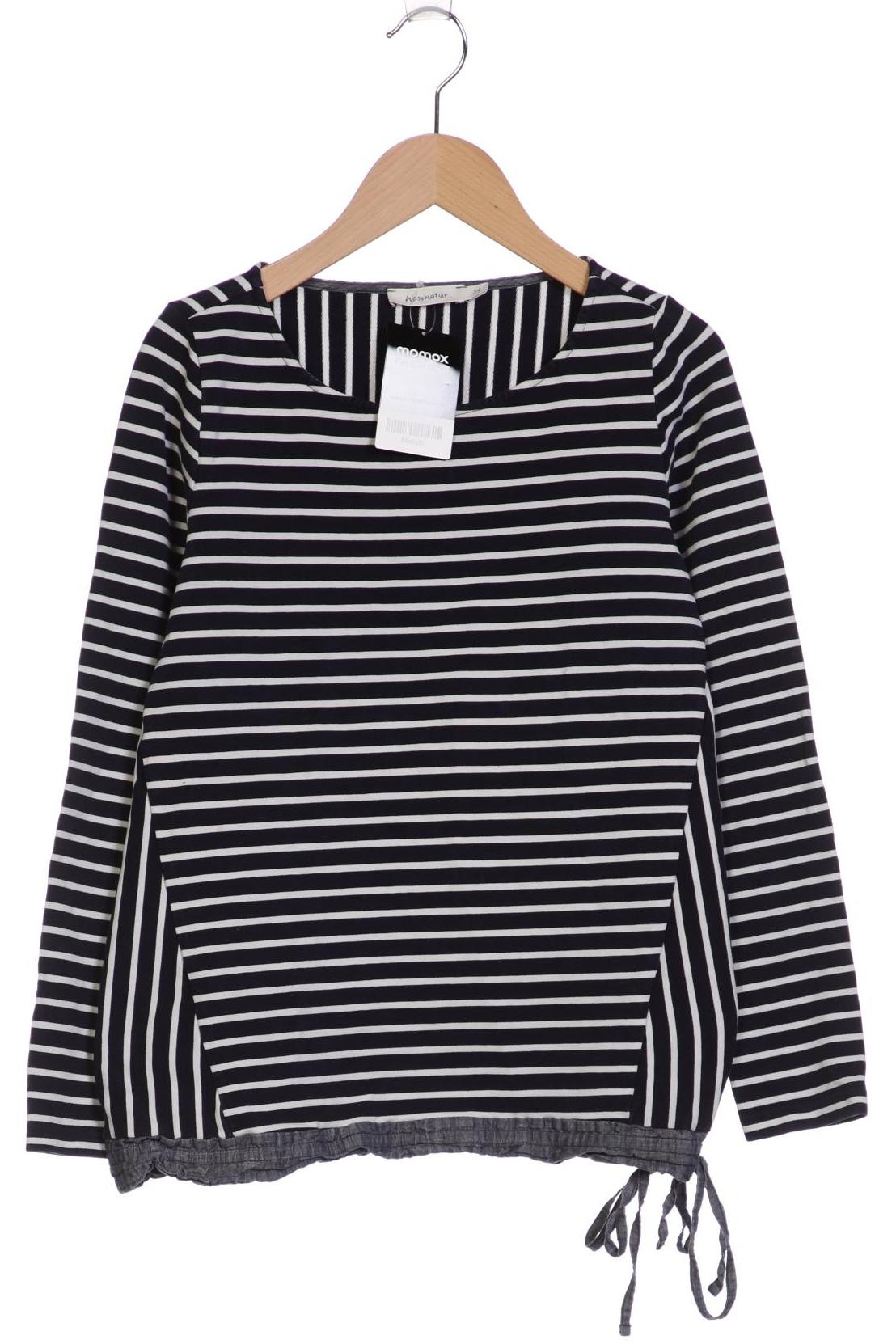 

hessnatur Damen Langarmshirt, marineblau, Gr. 34