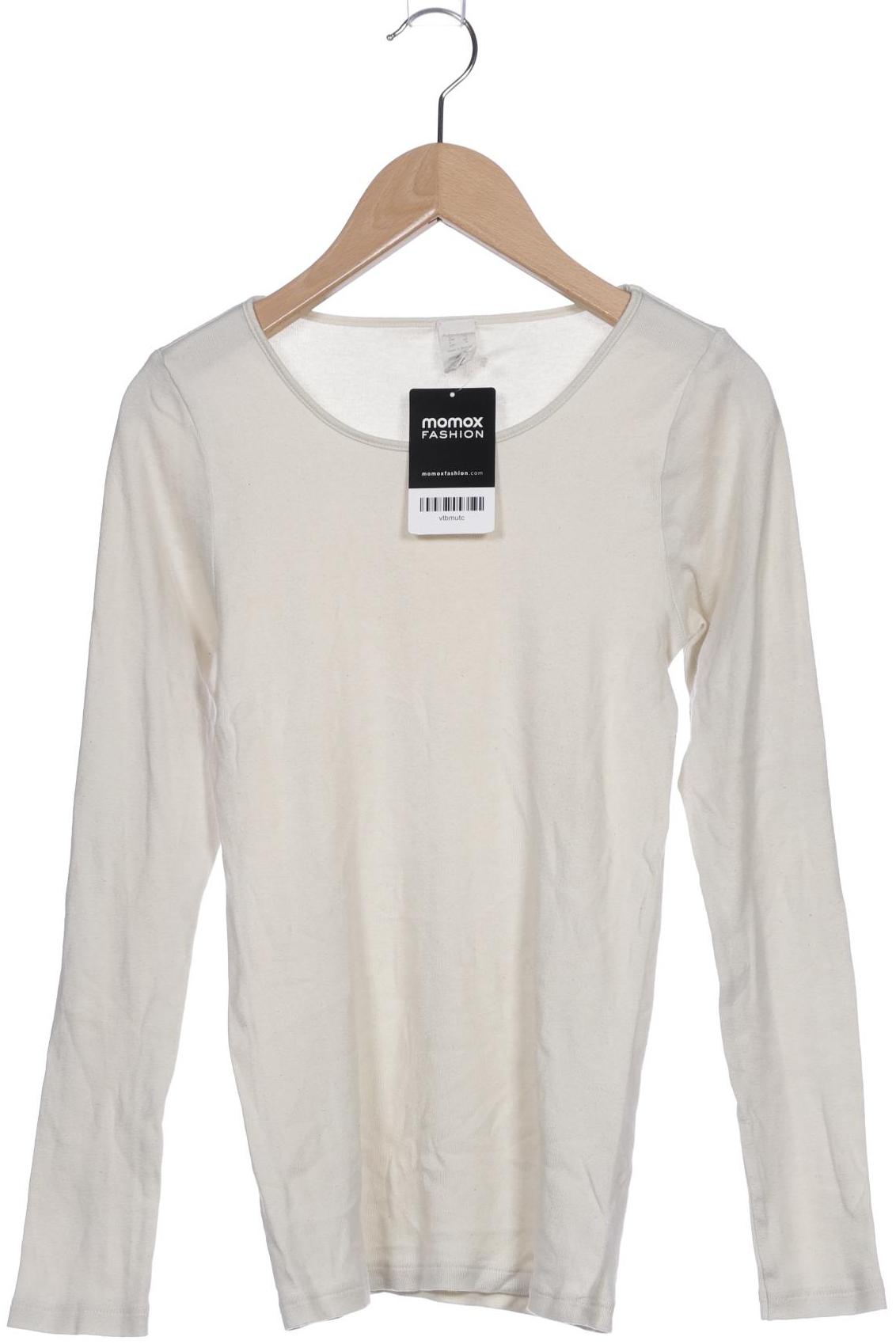 

hessnatur Damen Langarmshirt, beige, Gr. 36