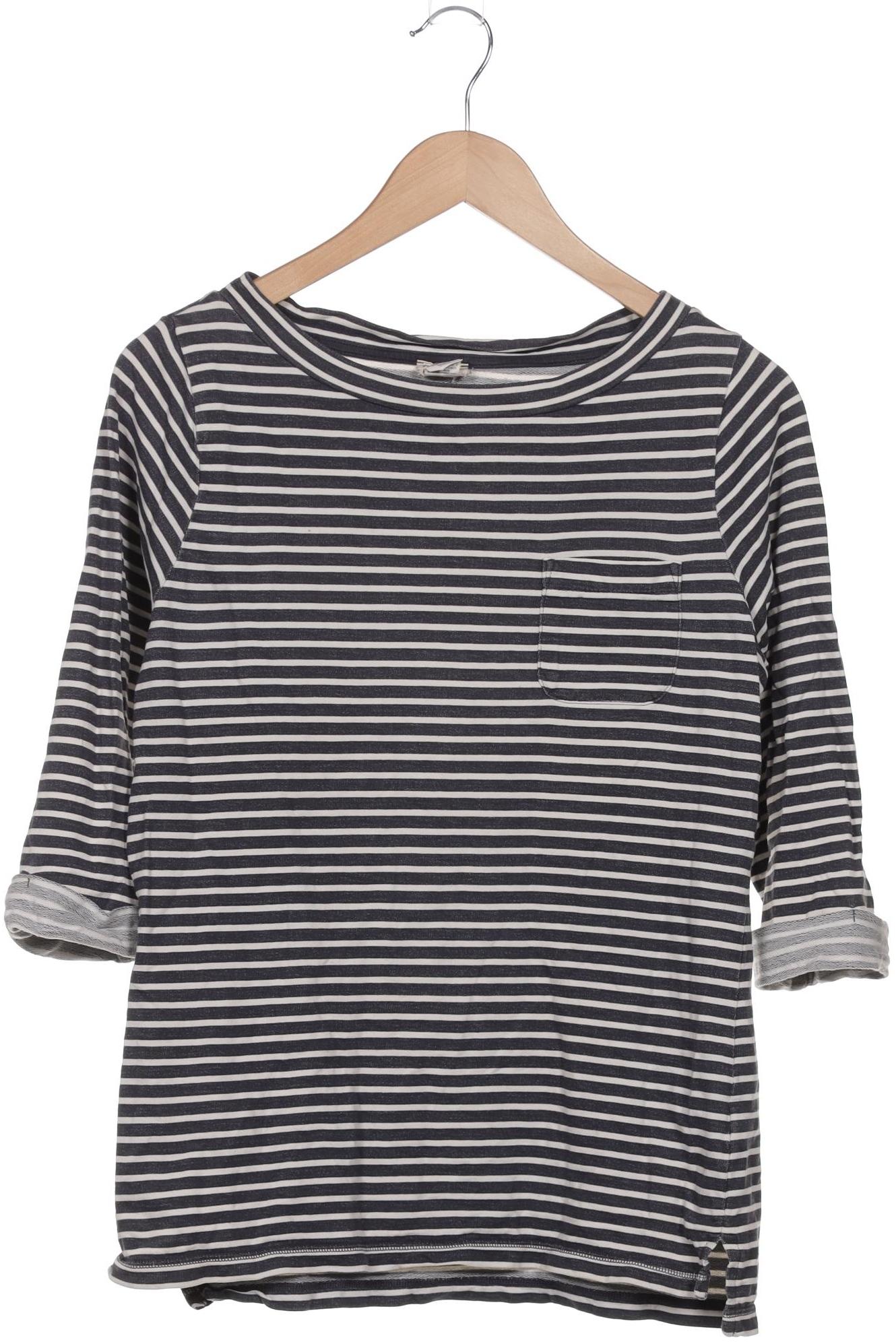 

hessnatur Damen Langarmshirt, marineblau, Gr. 36