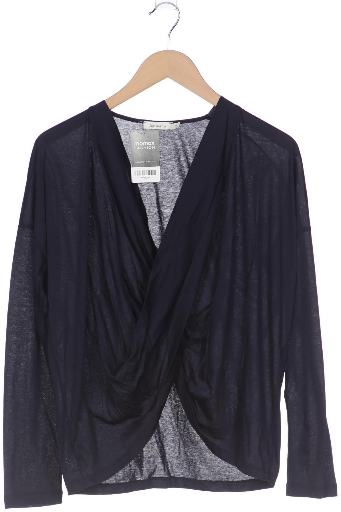 

hessnatur Damen Langarmshirt, marineblau
