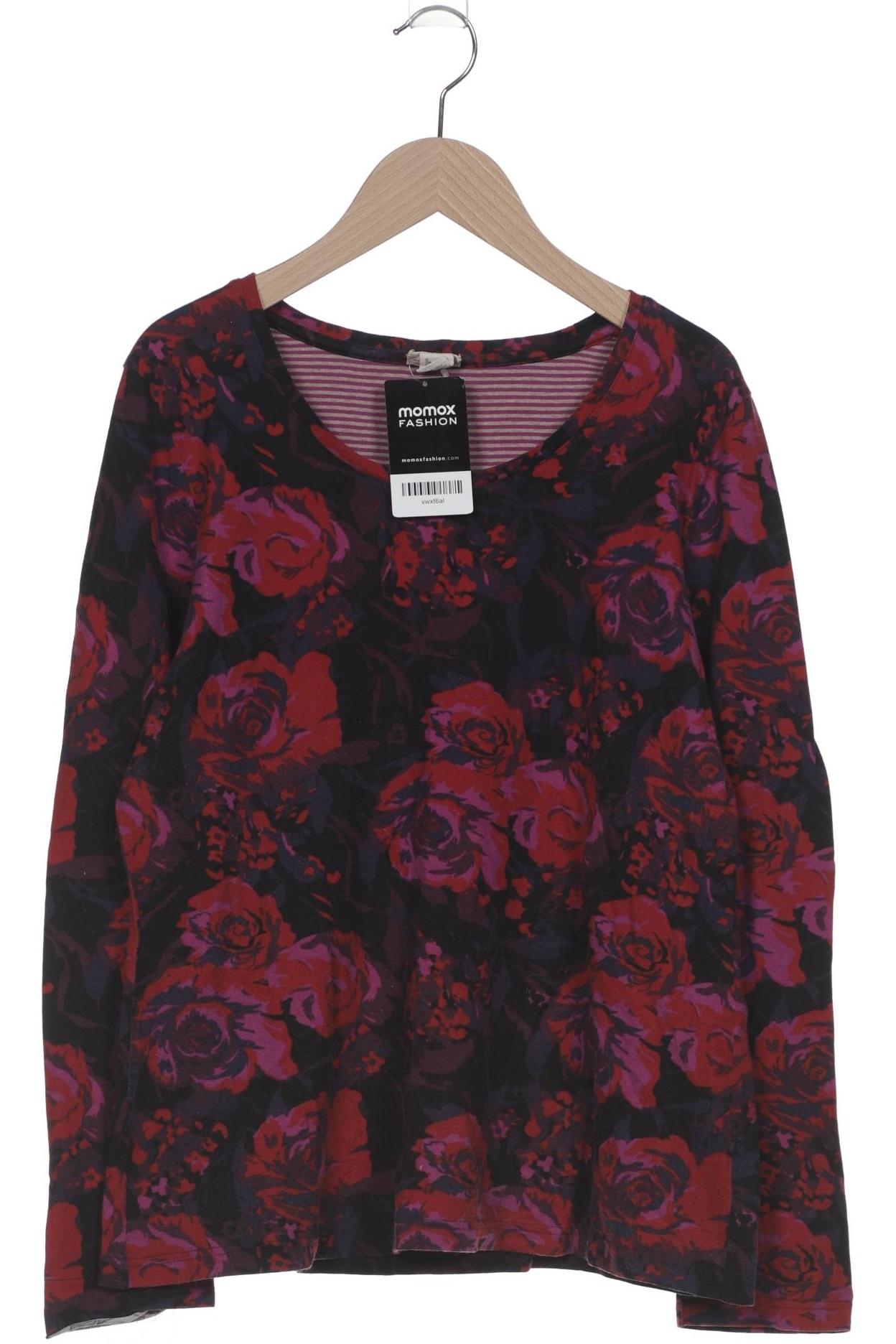 

hessnatur Damen Langarmshirt, mehrfarbig, Gr. 40