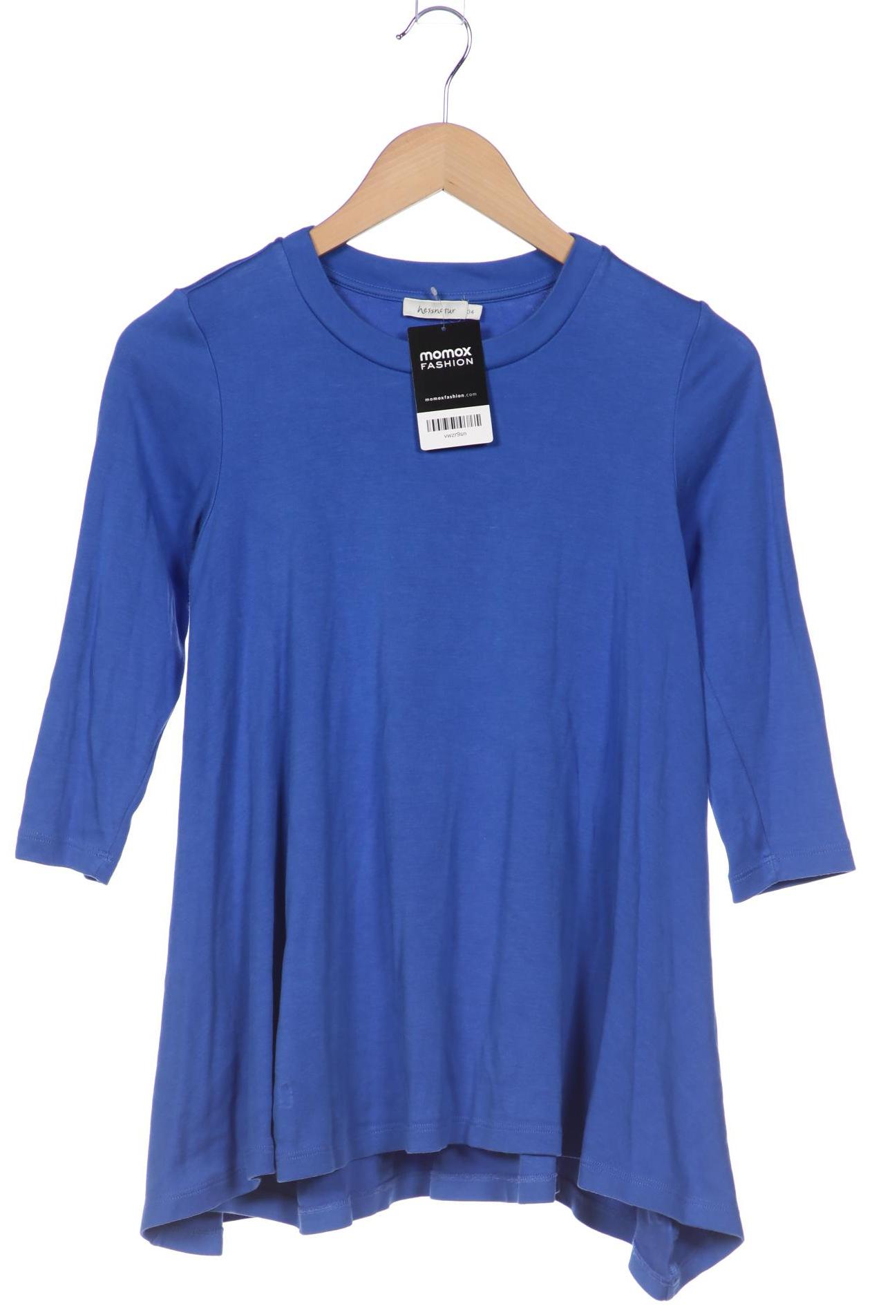 

hessnatur Damen Langarmshirt, blau