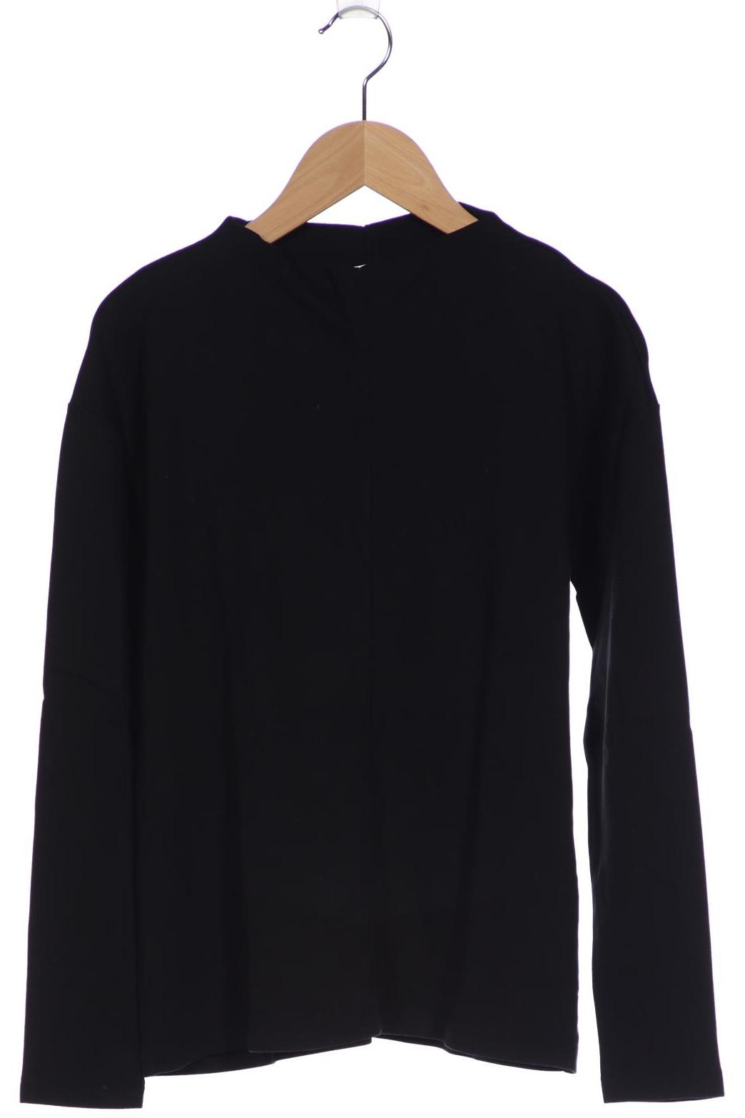 

hessnatur Damen Langarmshirt, schwarz, Gr. 34