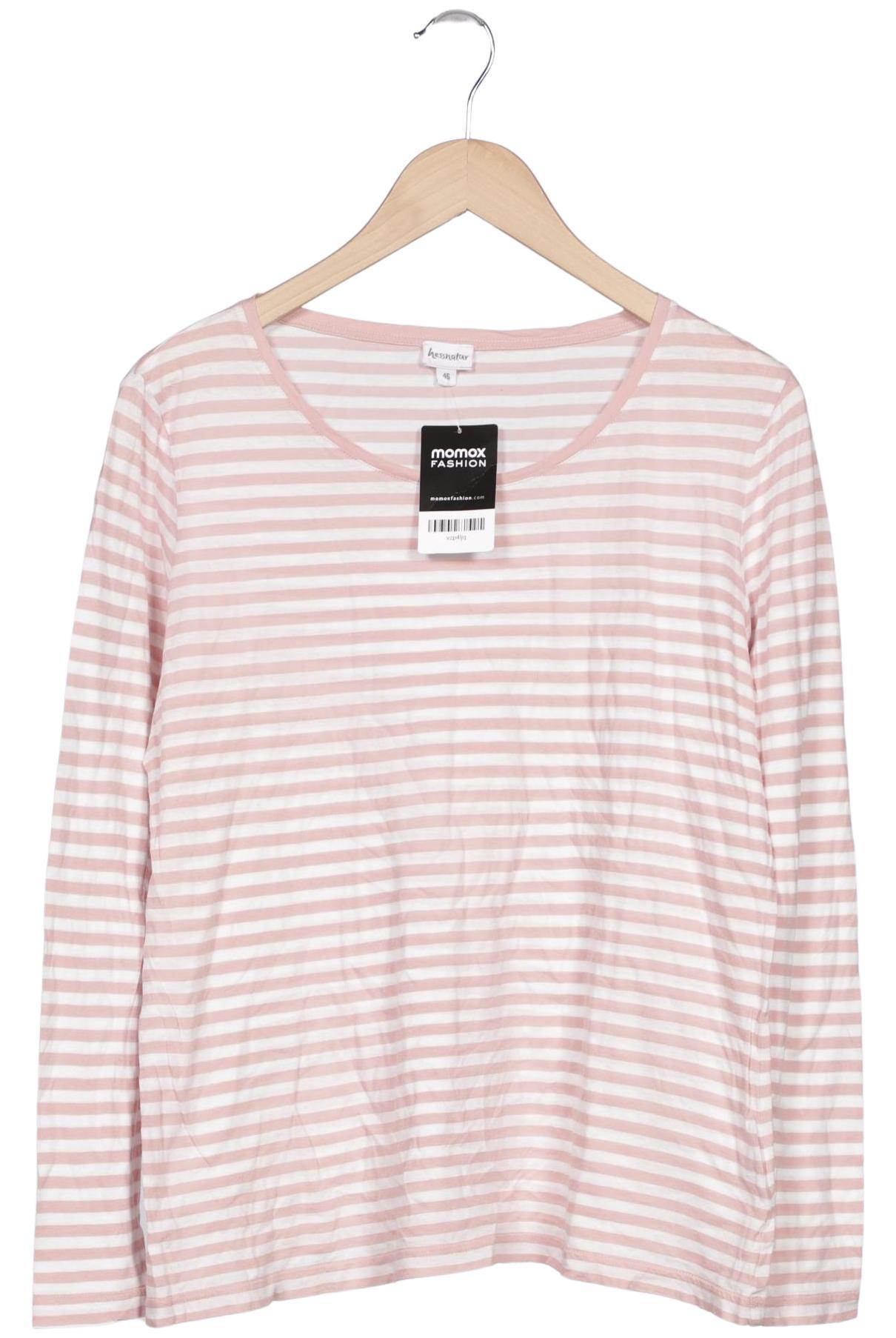 

hessnatur Damen Langarmshirt, pink, Gr. 46