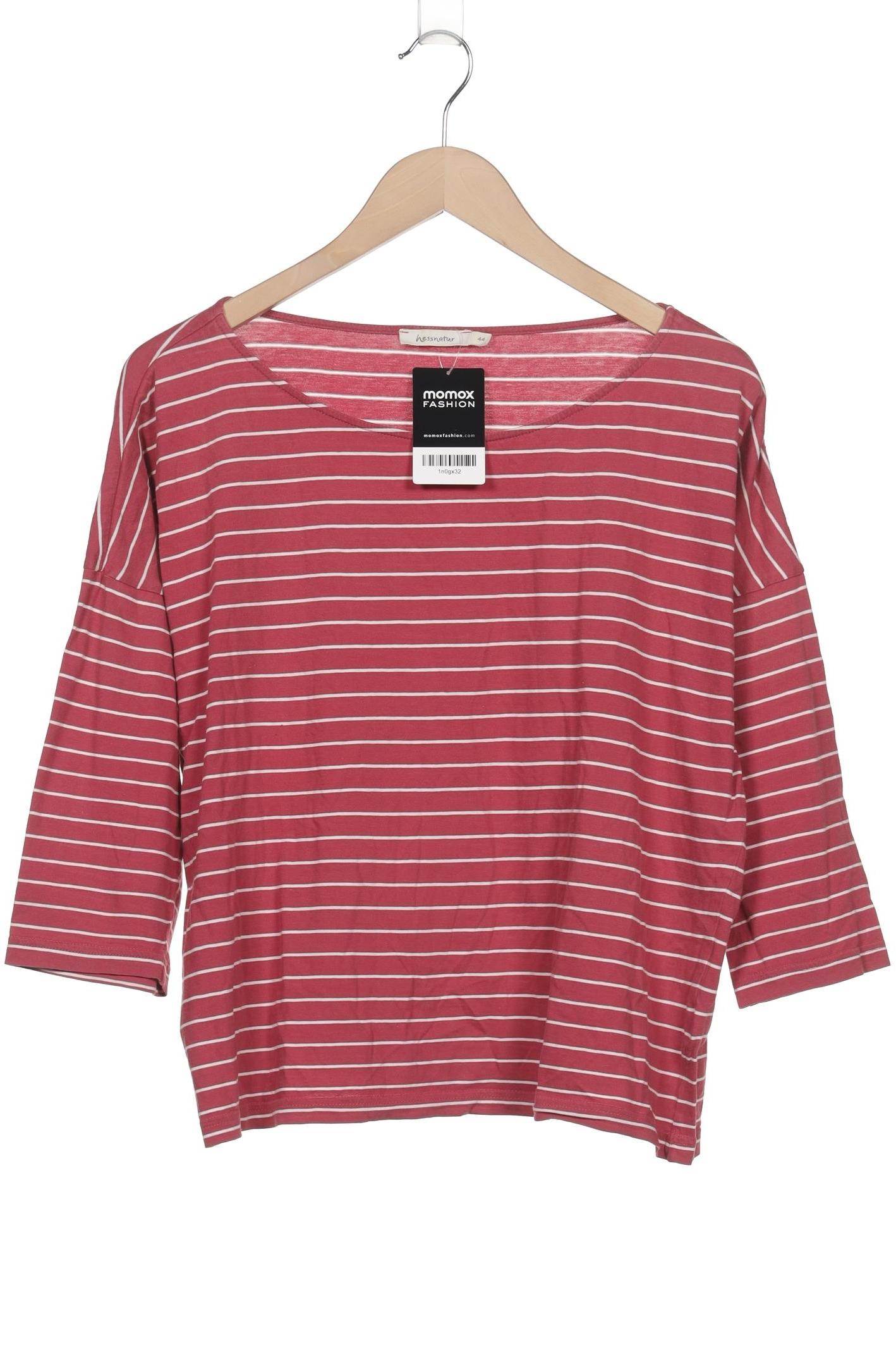 

hessnatur Damen Langarmshirt, bordeaux, Gr. 44