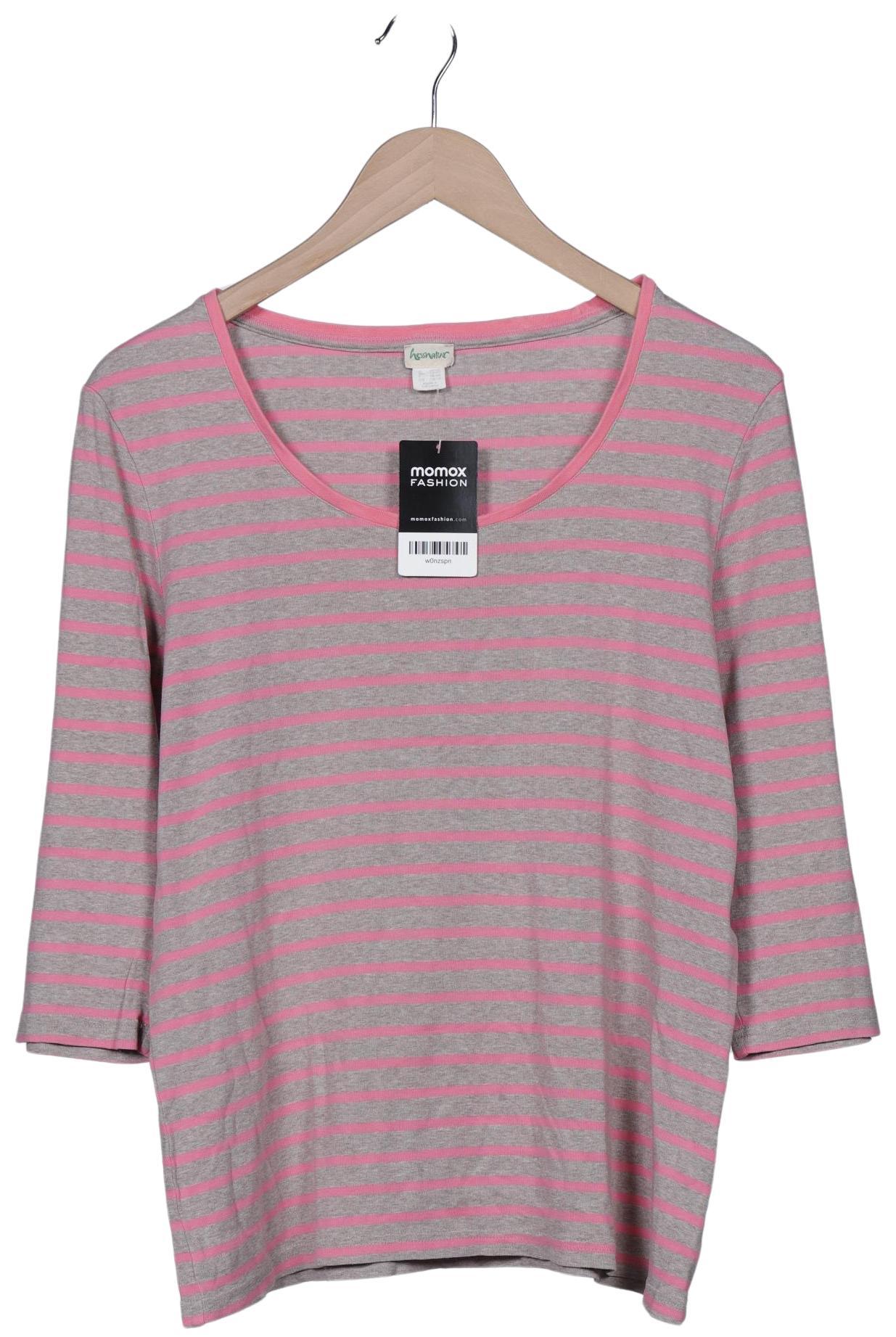 

hessnatur Damen Langarmshirt, mehrfarbig, Gr. 44