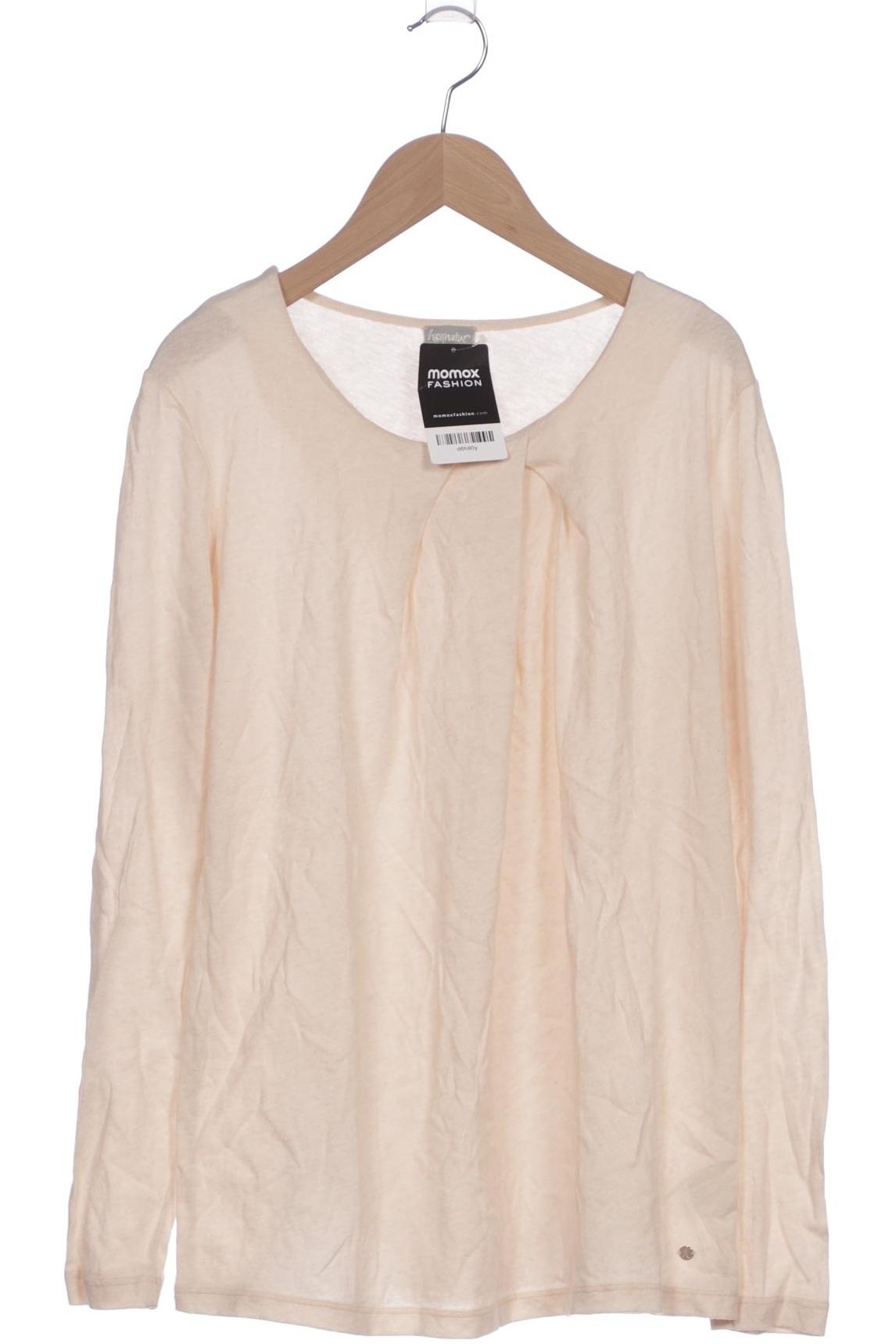 

hessnatur Damen Langarmshirt, beige, Gr. 40