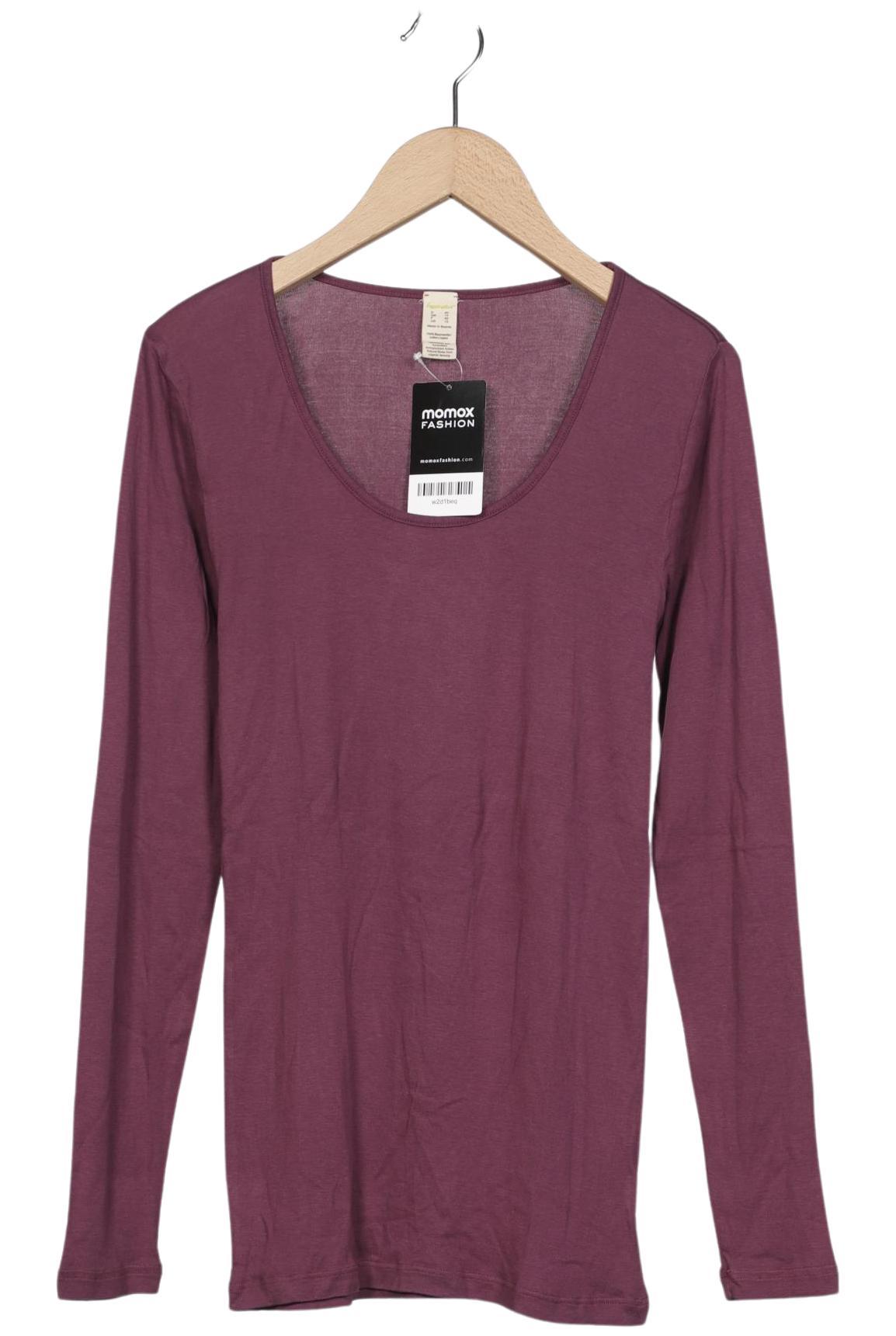 

hessnatur Damen Langarmshirt, flieder, Gr. 40