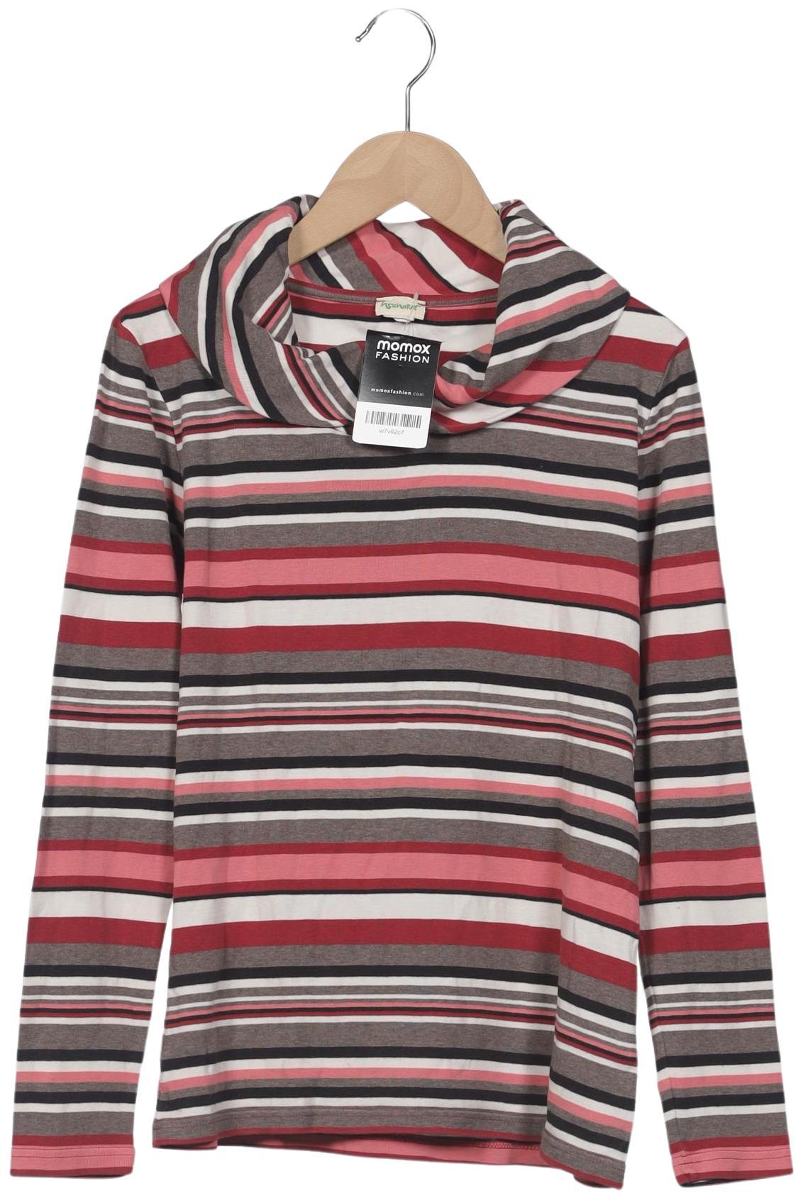 

hessnatur Damen Langarmshirt, mehrfarbig, Gr. 36