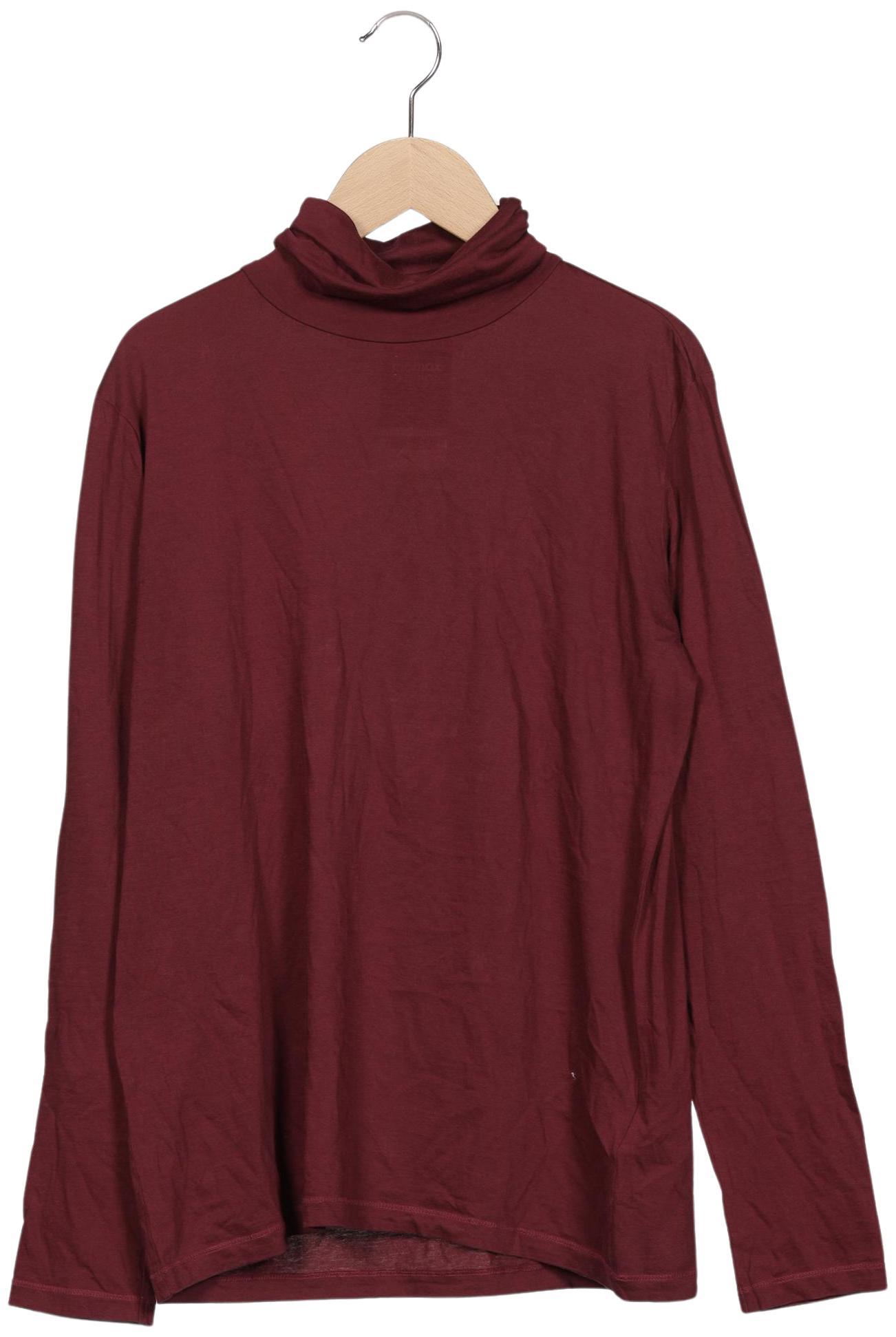 

hessnatur Damen Langarmshirt, bordeaux, Gr. 38