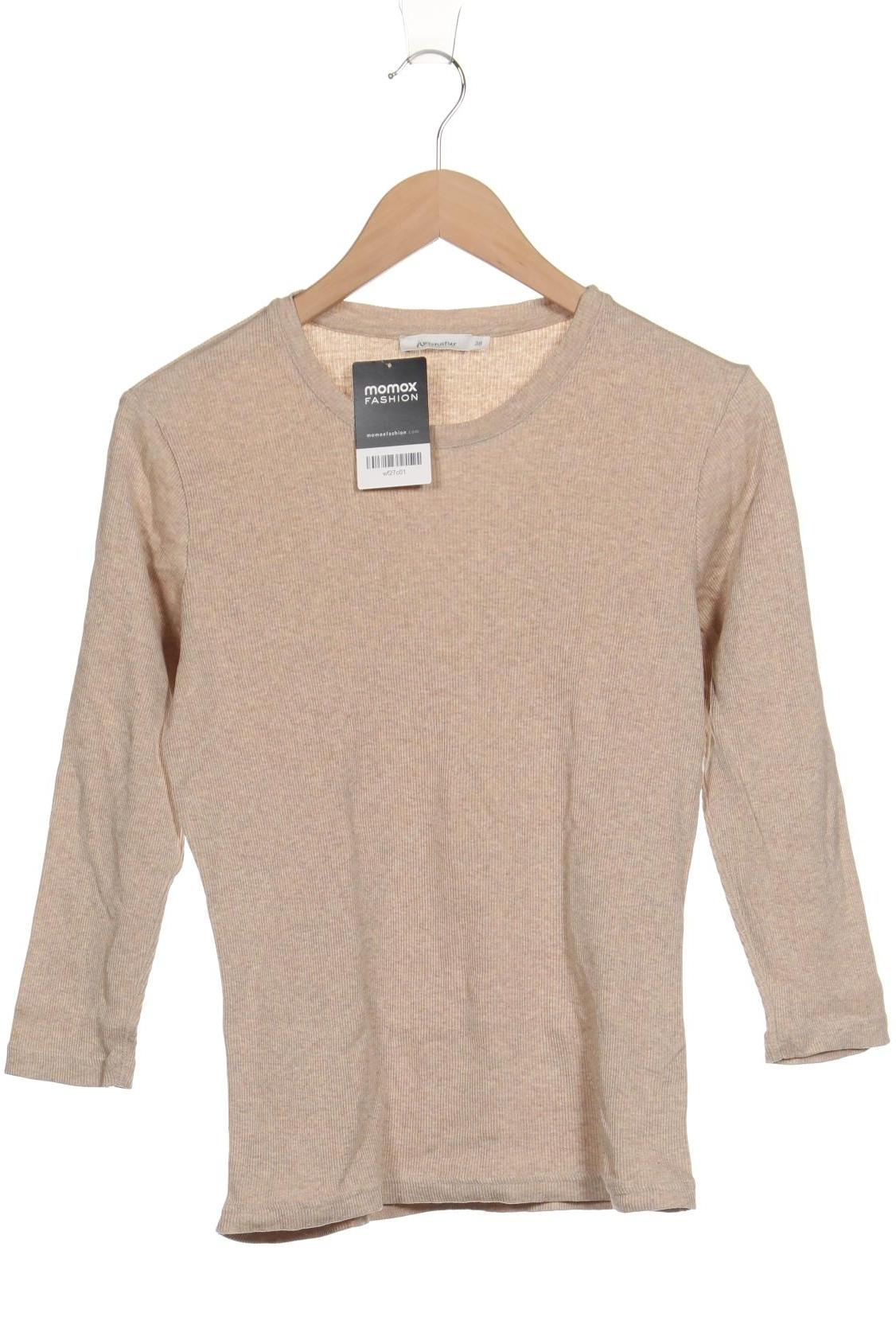 

hessnatur Damen Langarmshirt, beige, Gr. 38