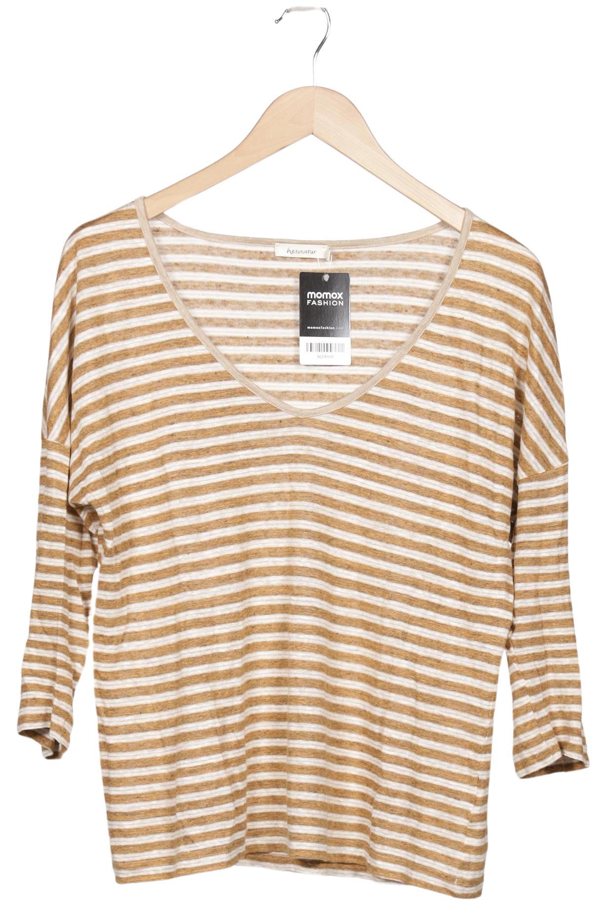 

hessnatur Damen Langarmshirt, mehrfarbig, Gr. 38