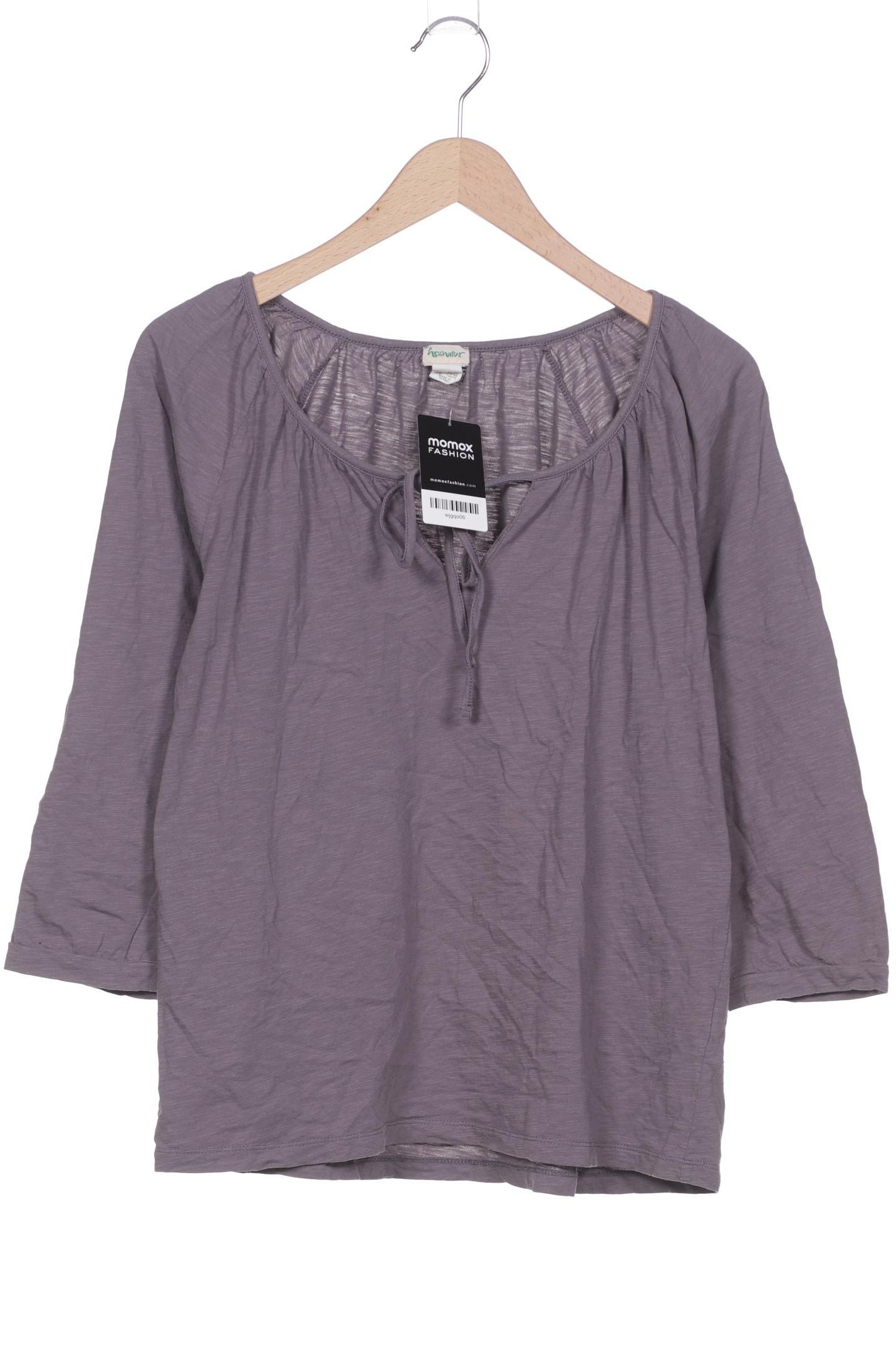 

hessnatur Damen Langarmshirt, braun, Gr. 40