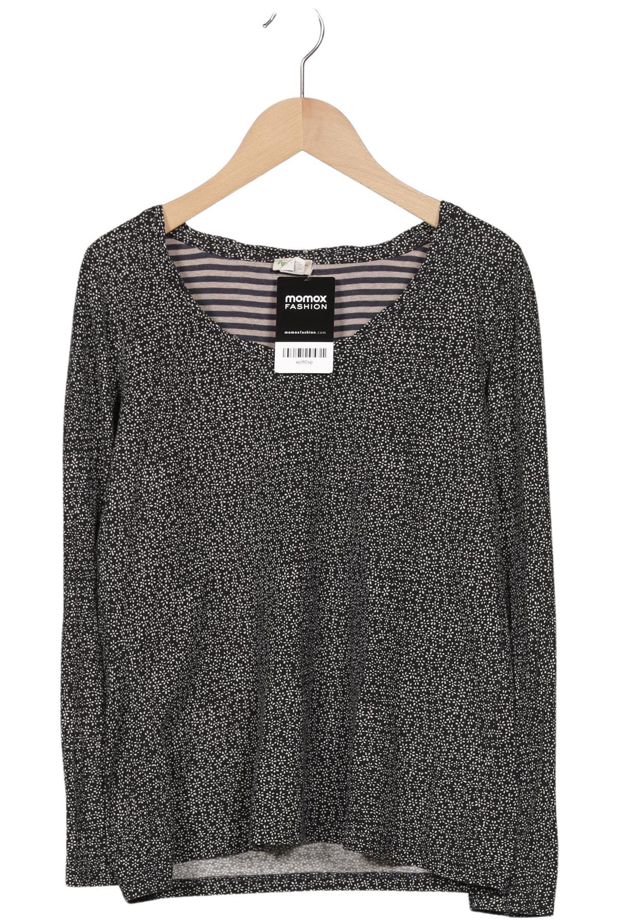 

hessnatur Damen Langarmshirt, mehrfarbig, Gr. 36