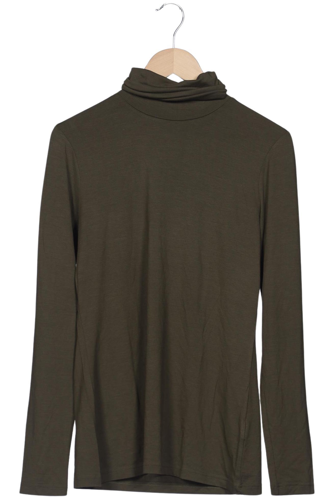 

hessnatur Damen Langarmshirt, grün, Gr. 42