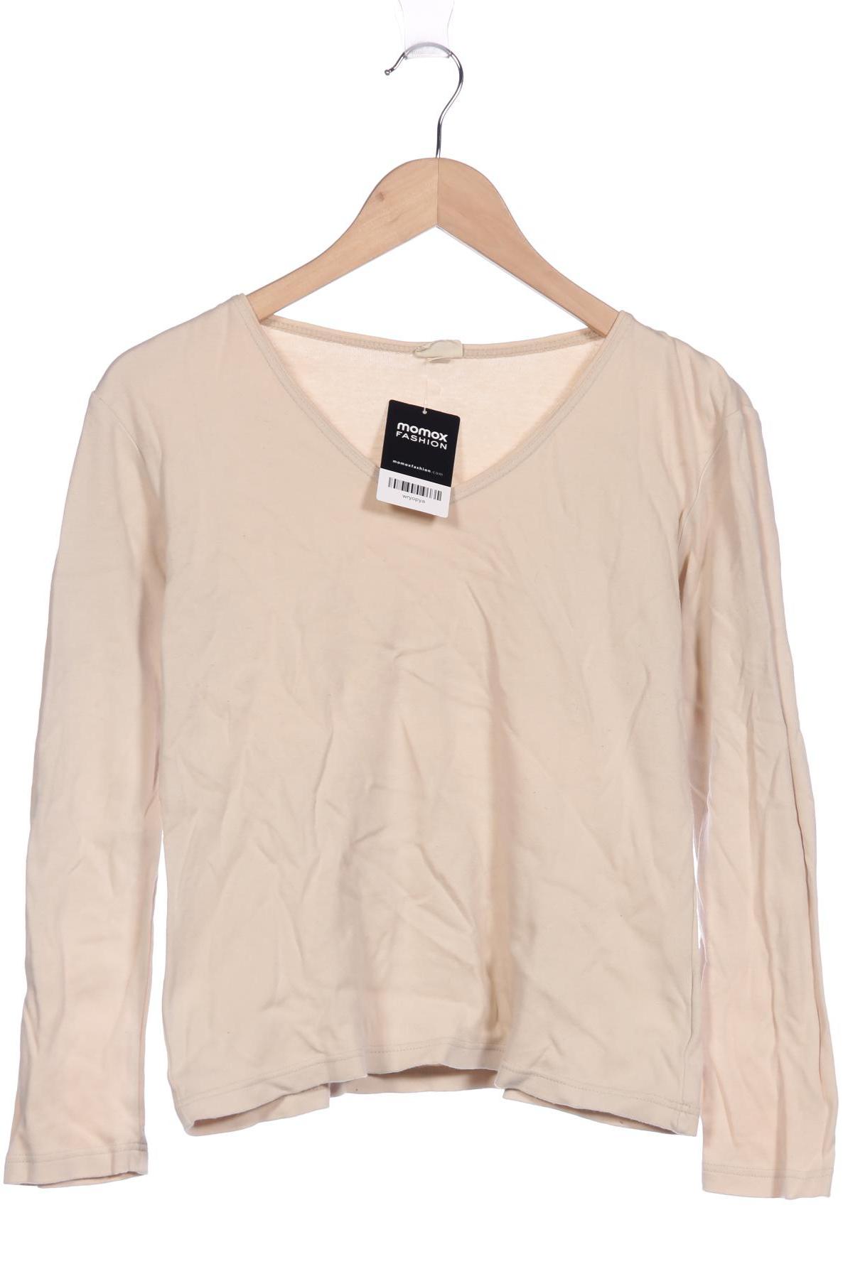 Thumbnail - hessnatur Damen Langarmshirt, beige, Gr. 38