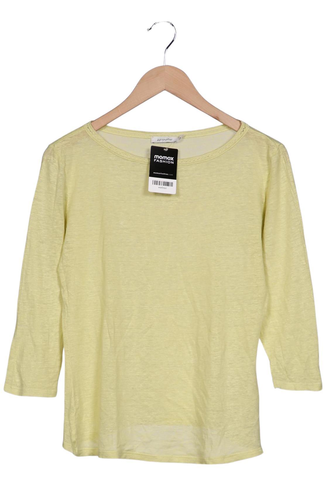 

hessnatur Damen Langarmshirt, hellgrün, Gr. 38