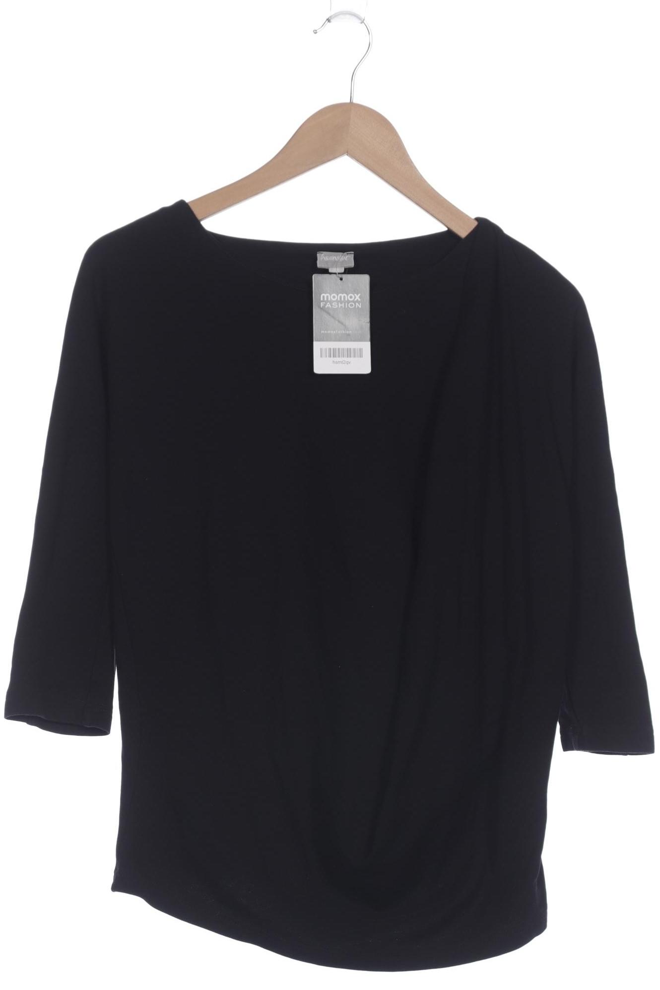 

hessnatur Damen Langarmshirt, schwarz, Gr. 36