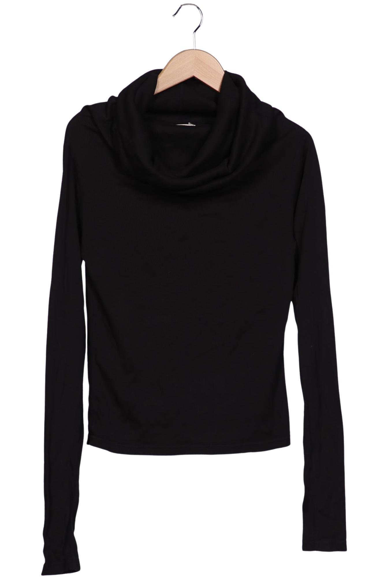 

hessnatur Damen Langarmshirt, schwarz, Gr. 36