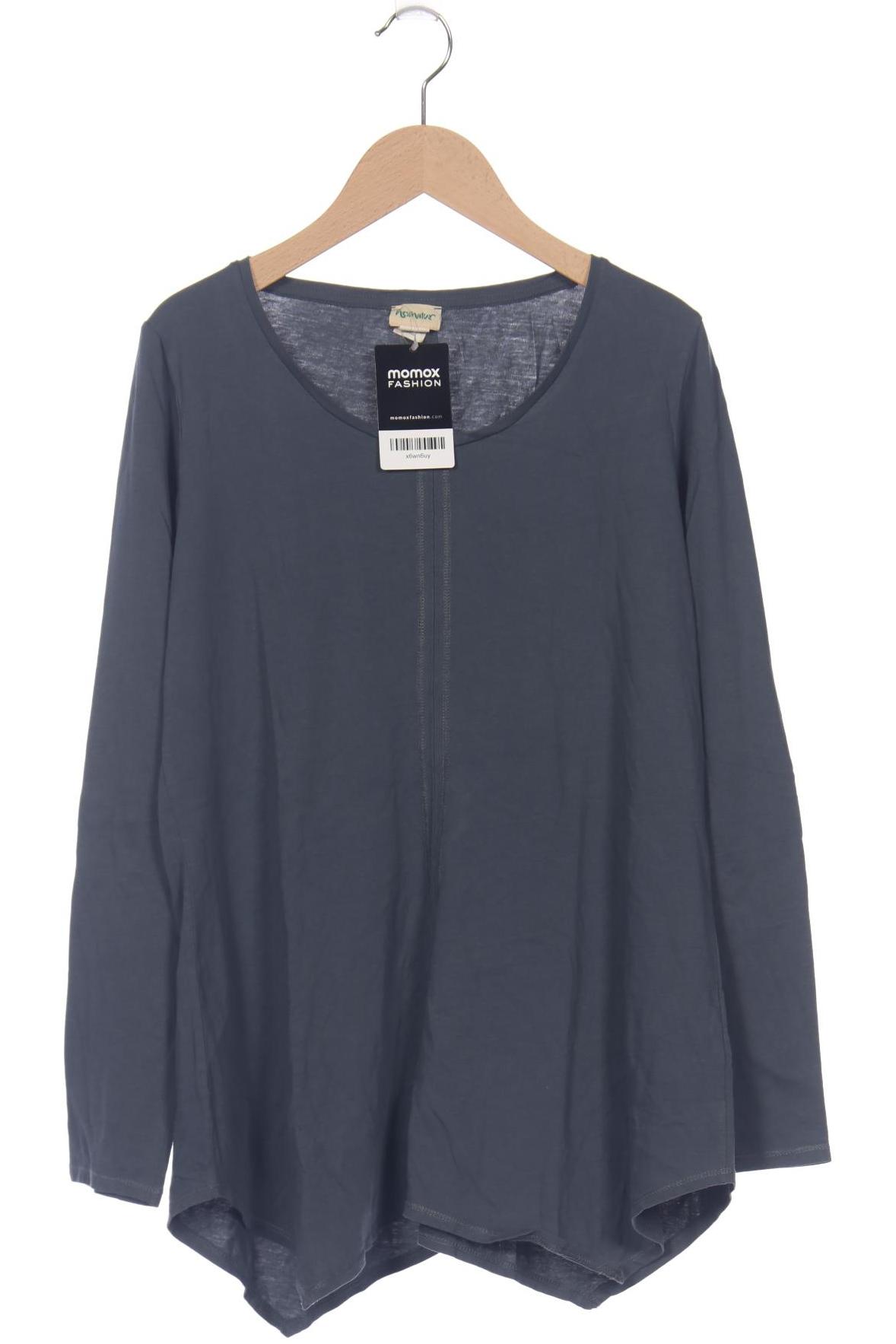 

hessnatur Damen Langarmshirt, grau, Gr. 40