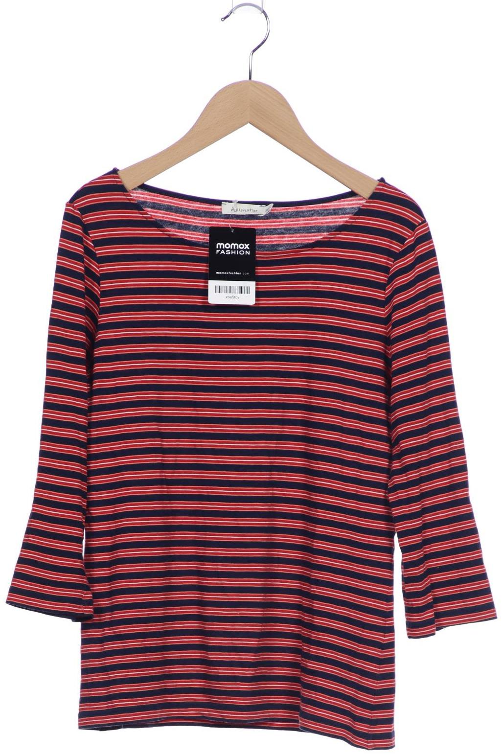 

hessnatur Damen Langarmshirt, marineblau, Gr. 38
